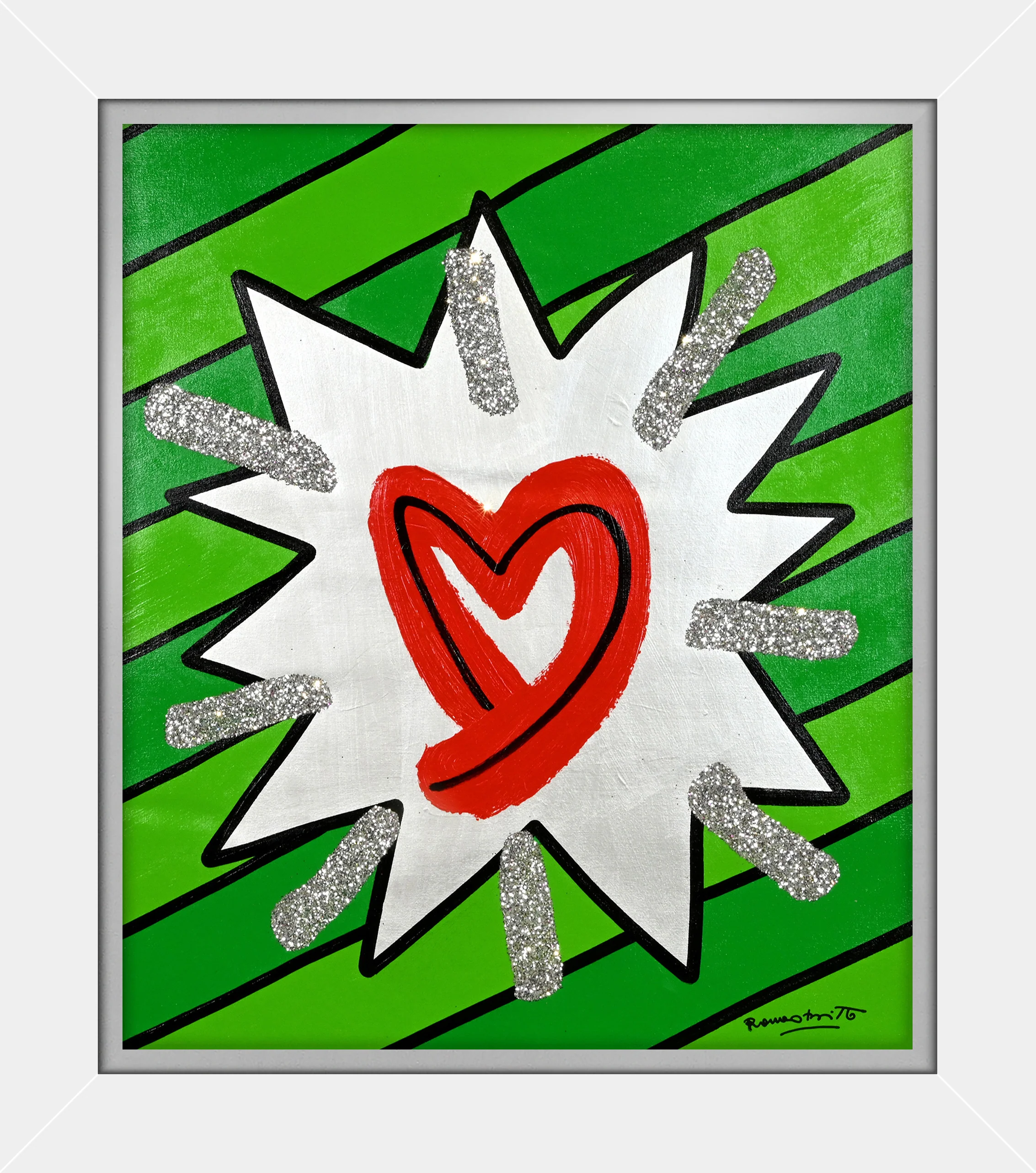 ONLY LOVE - Original Painting - Image 17