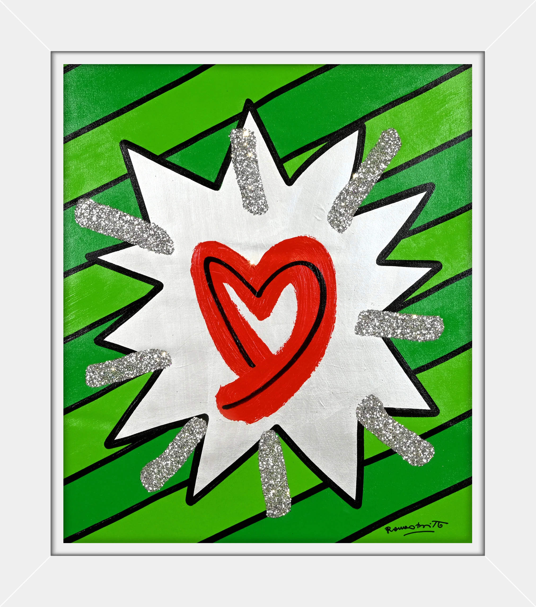 ONLY LOVE - Original Painting - Image 2