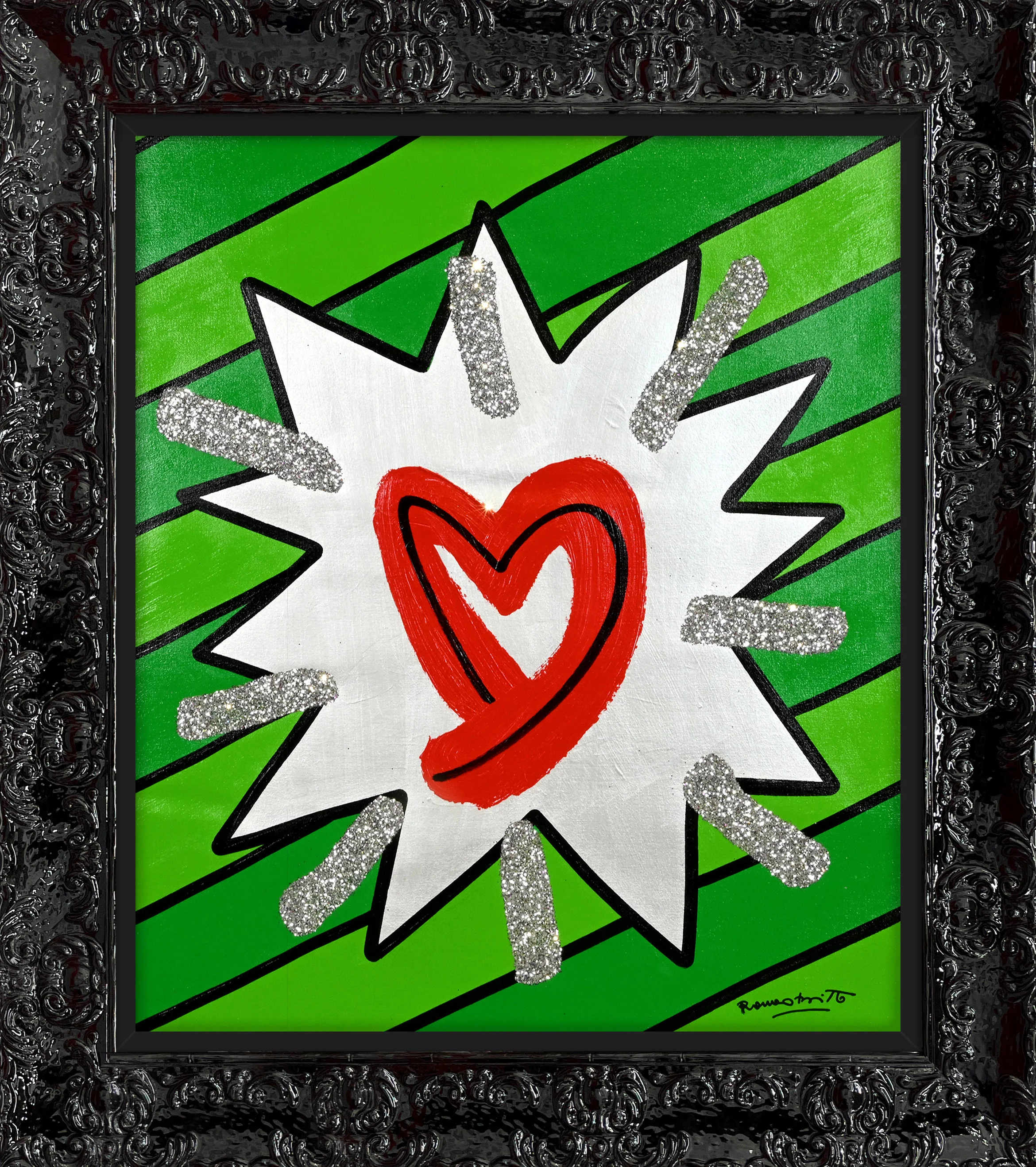 ONLY LOVE - Original Painting - Image 8