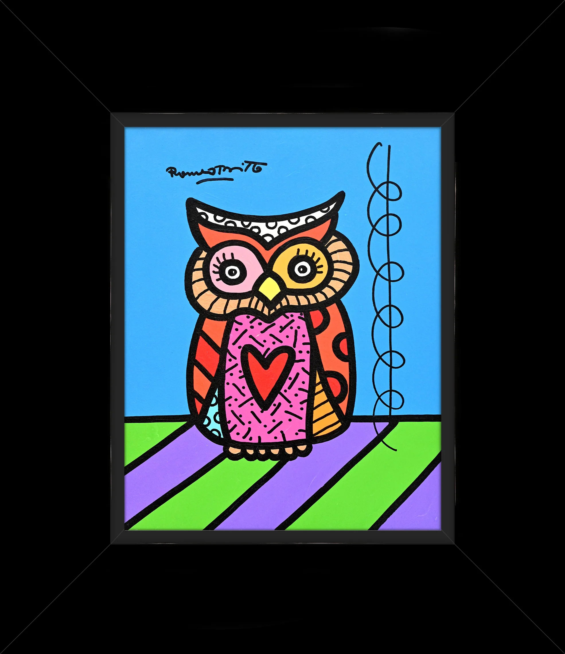 Owl - Original Painting - Image 2
