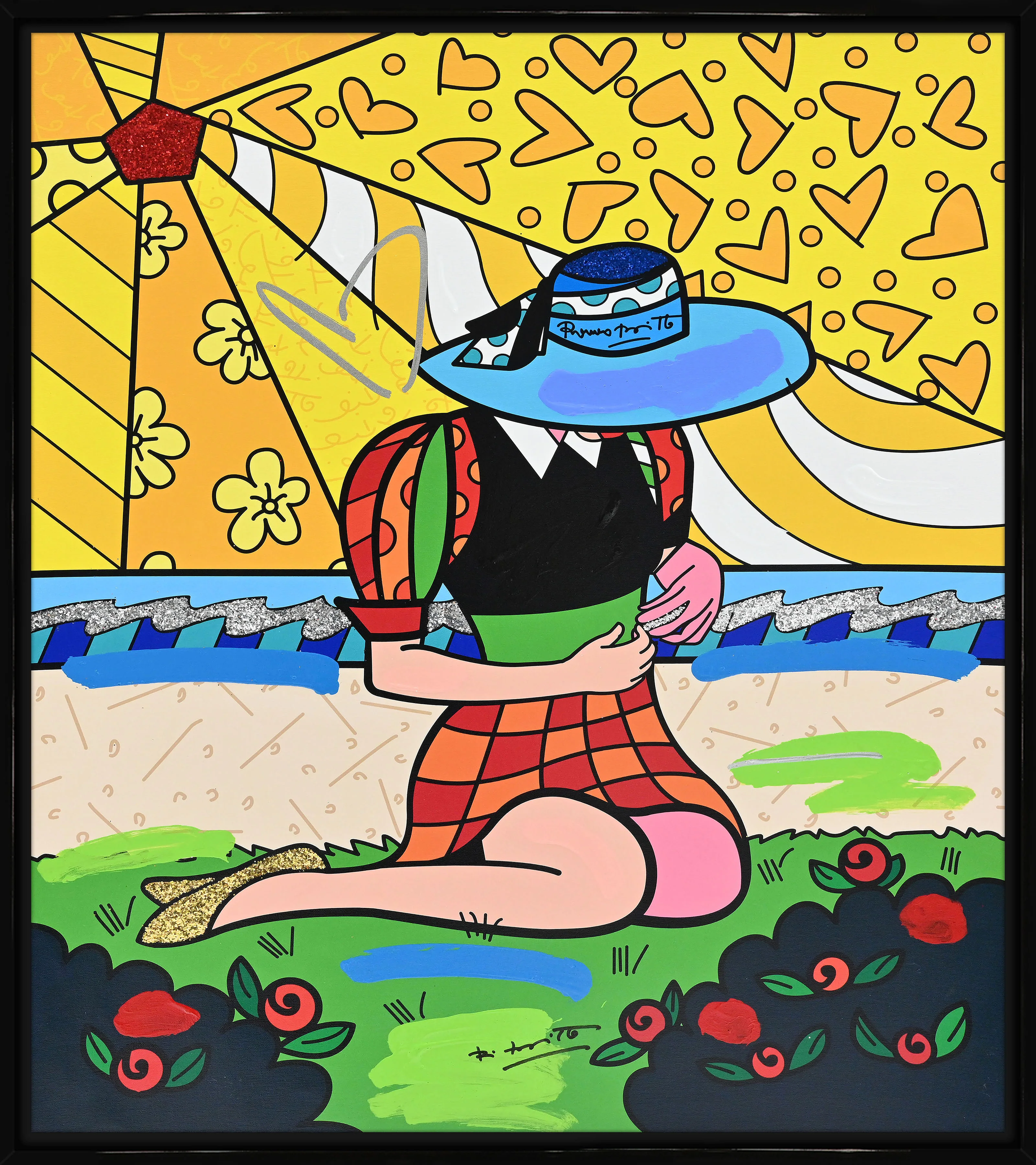 Palm Beach - Mixed Media Original - Image 5