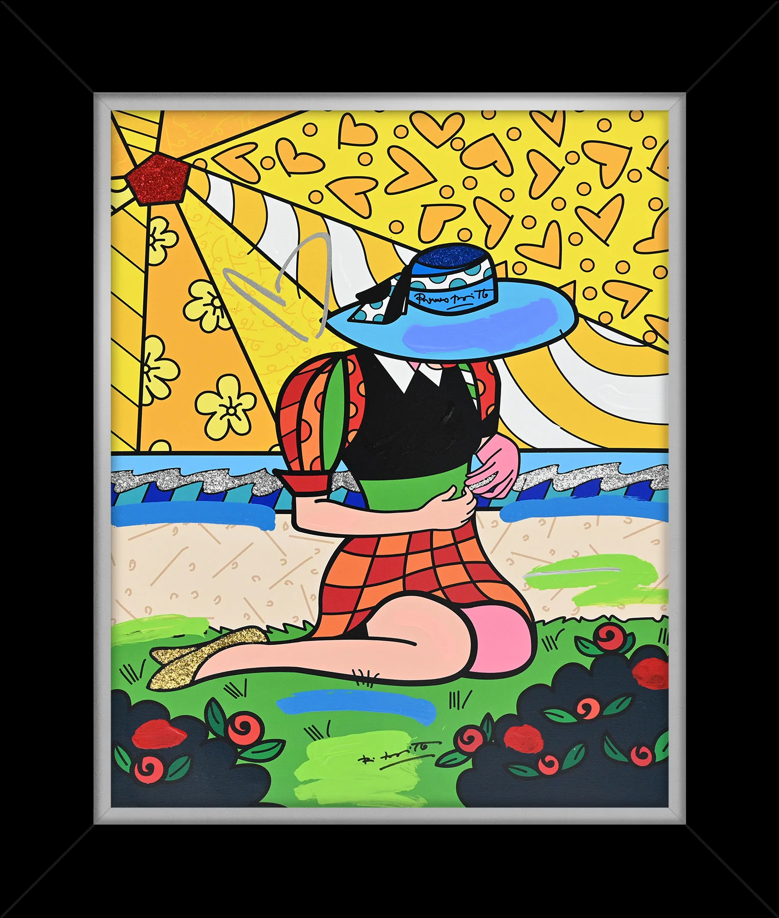 Palm Beach - Mixed Media Original - Image 7