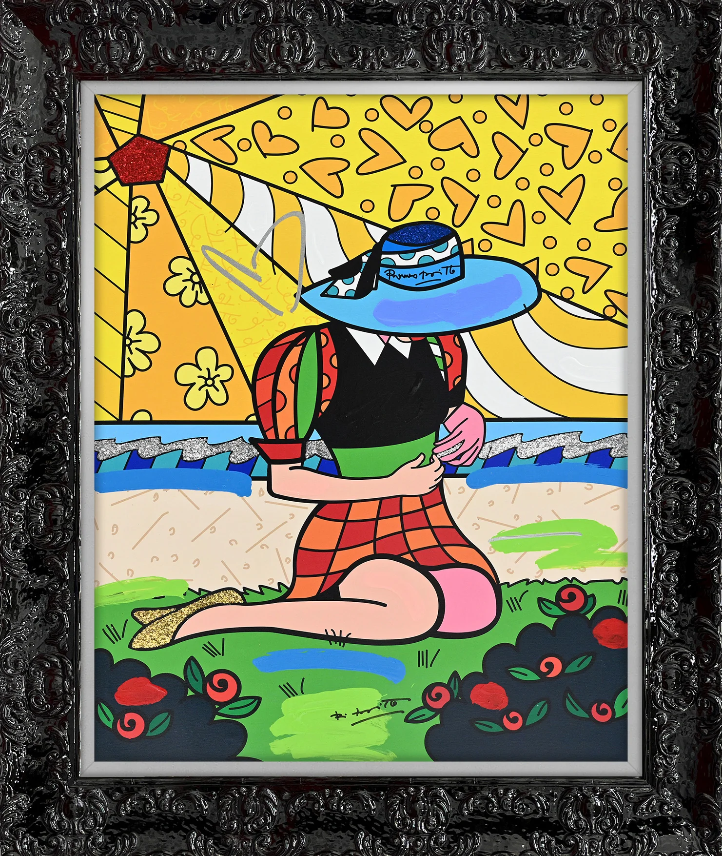 Palm Beach - Mixed Media Original - Image 9