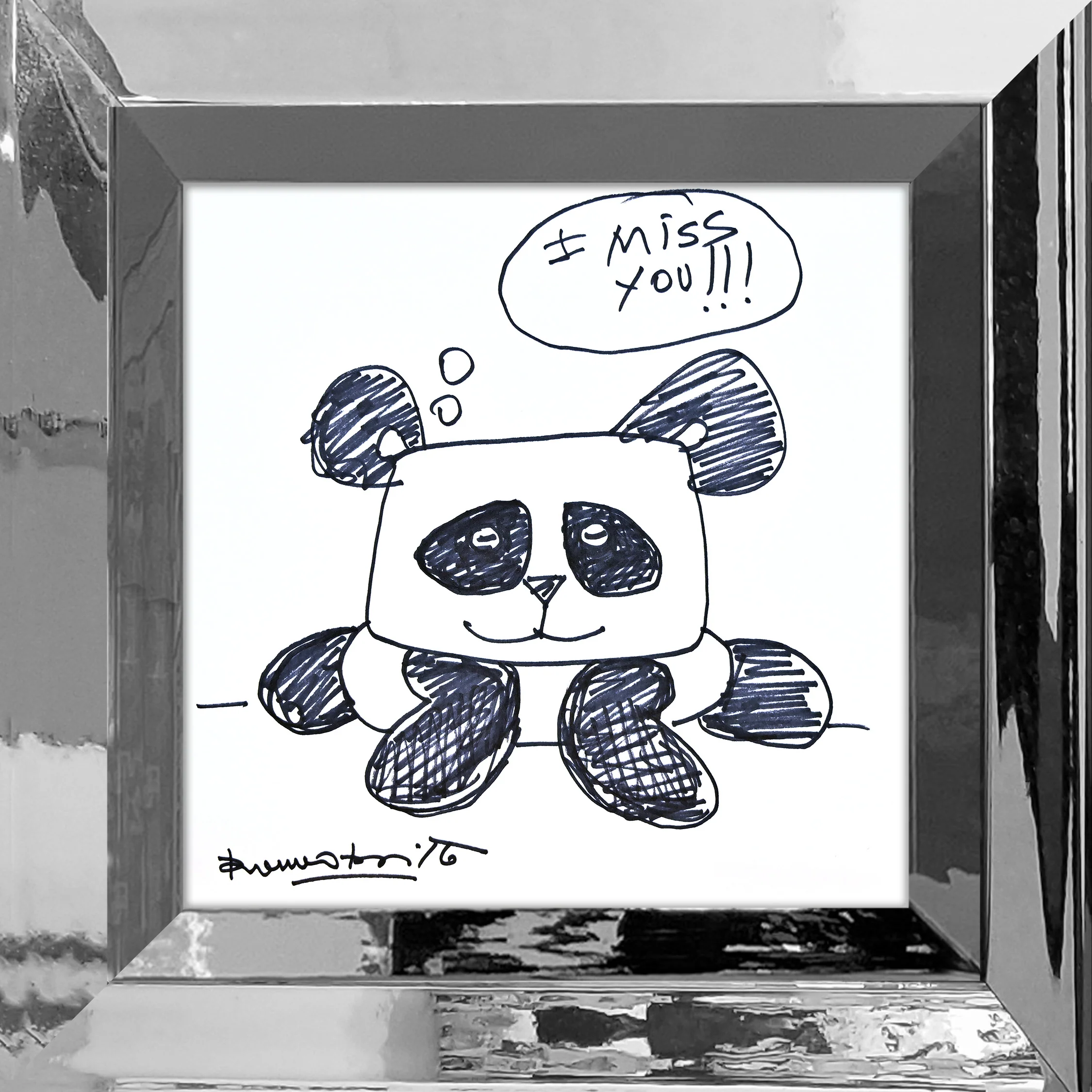 PANDA BEAR -  Original Drawing - Image 10