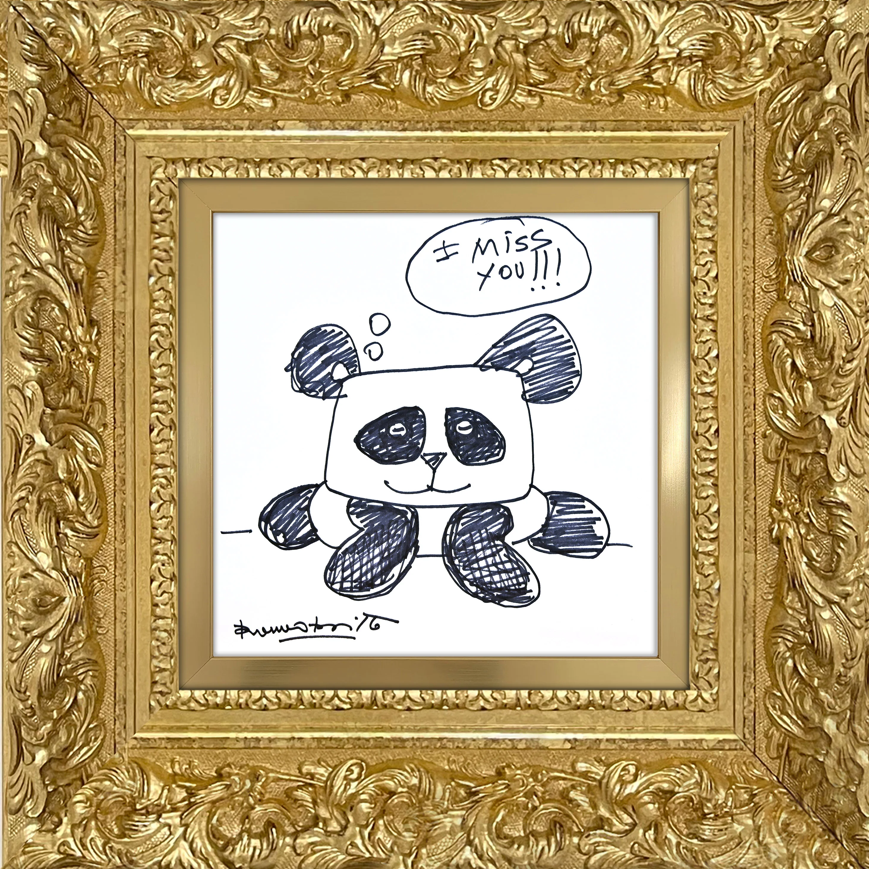 PANDA BEAR -  Original Drawing - Image 11