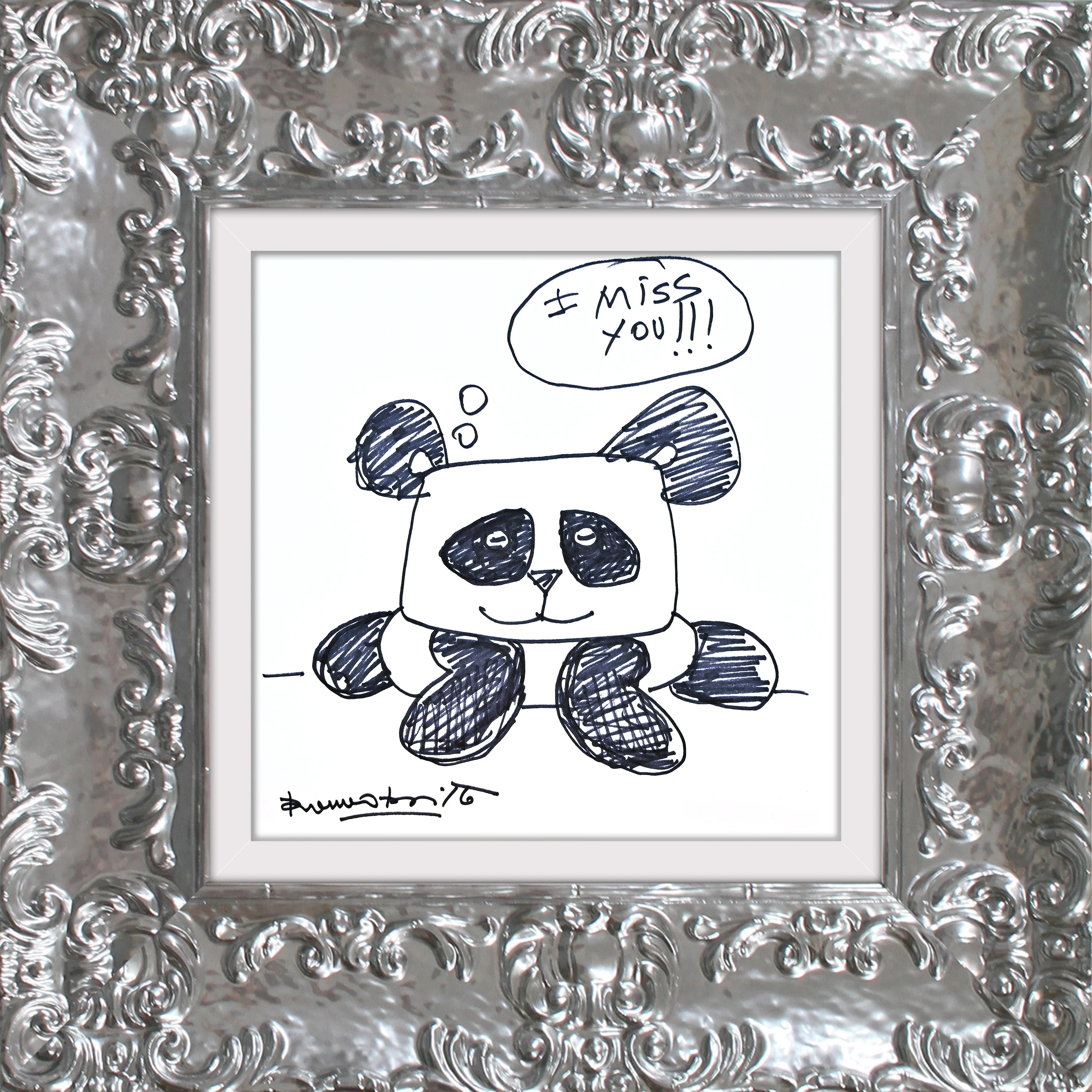 PANDA BEAR -  Original Drawing - Image 12