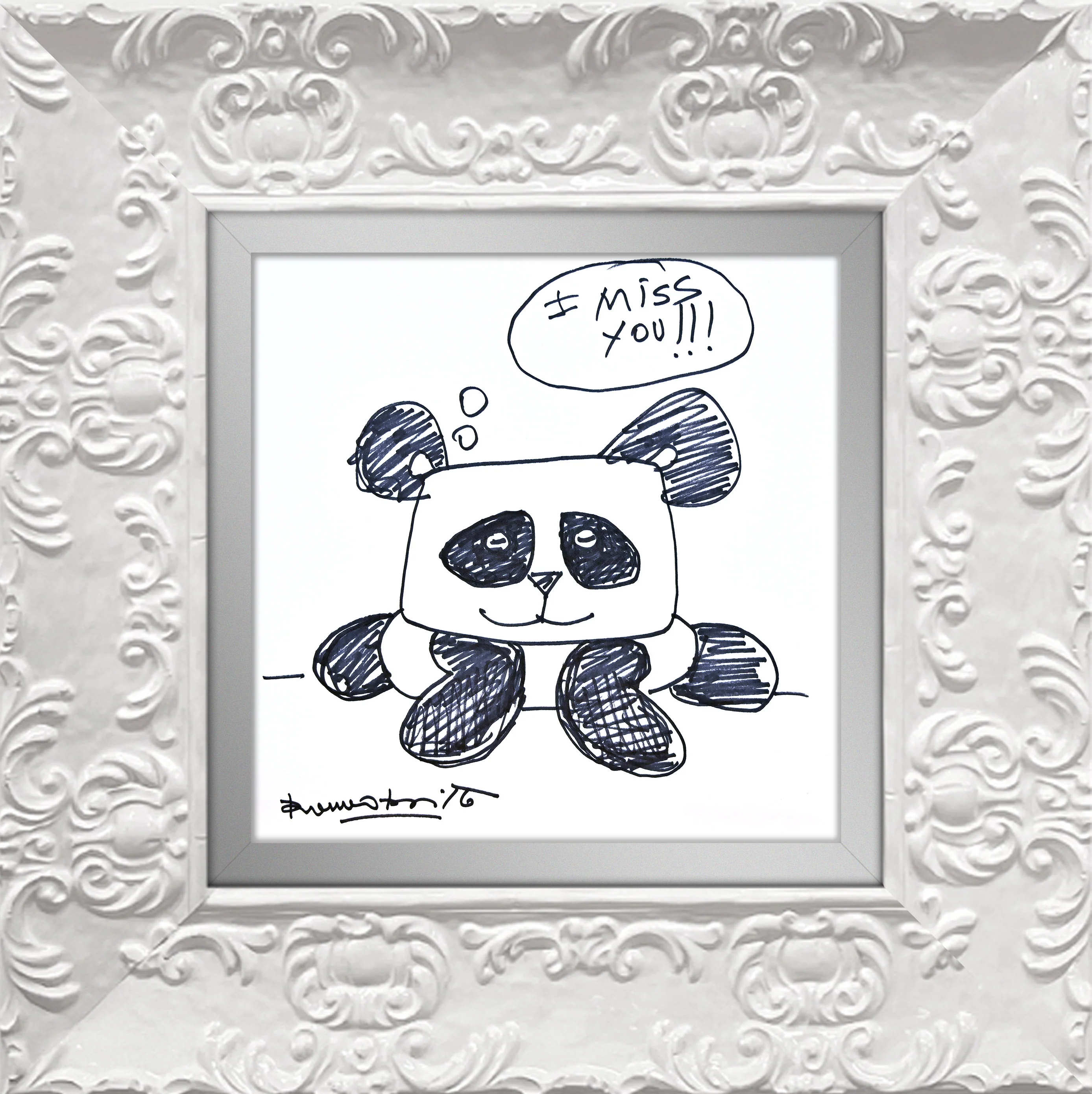 PANDA BEAR -  Original Drawing - Image 15