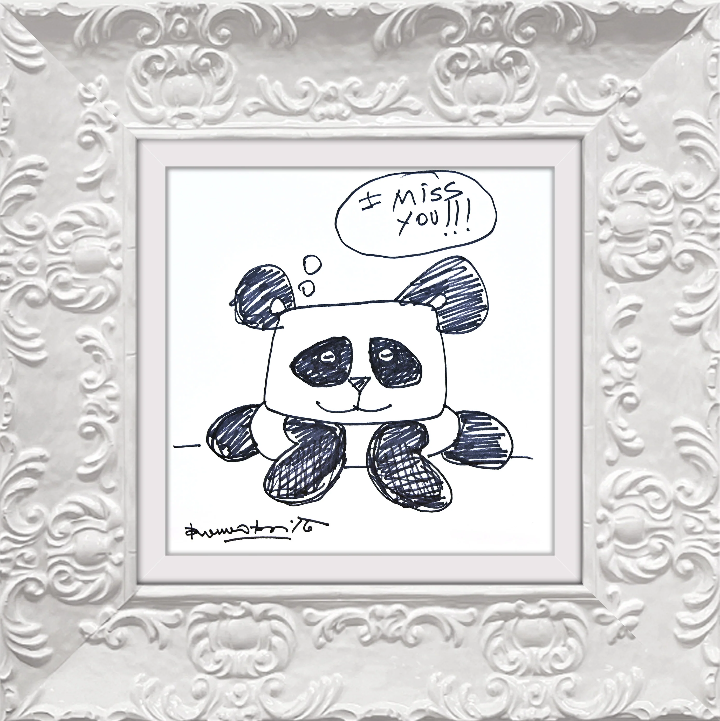 PANDA BEAR -  Original Drawing - Image 16