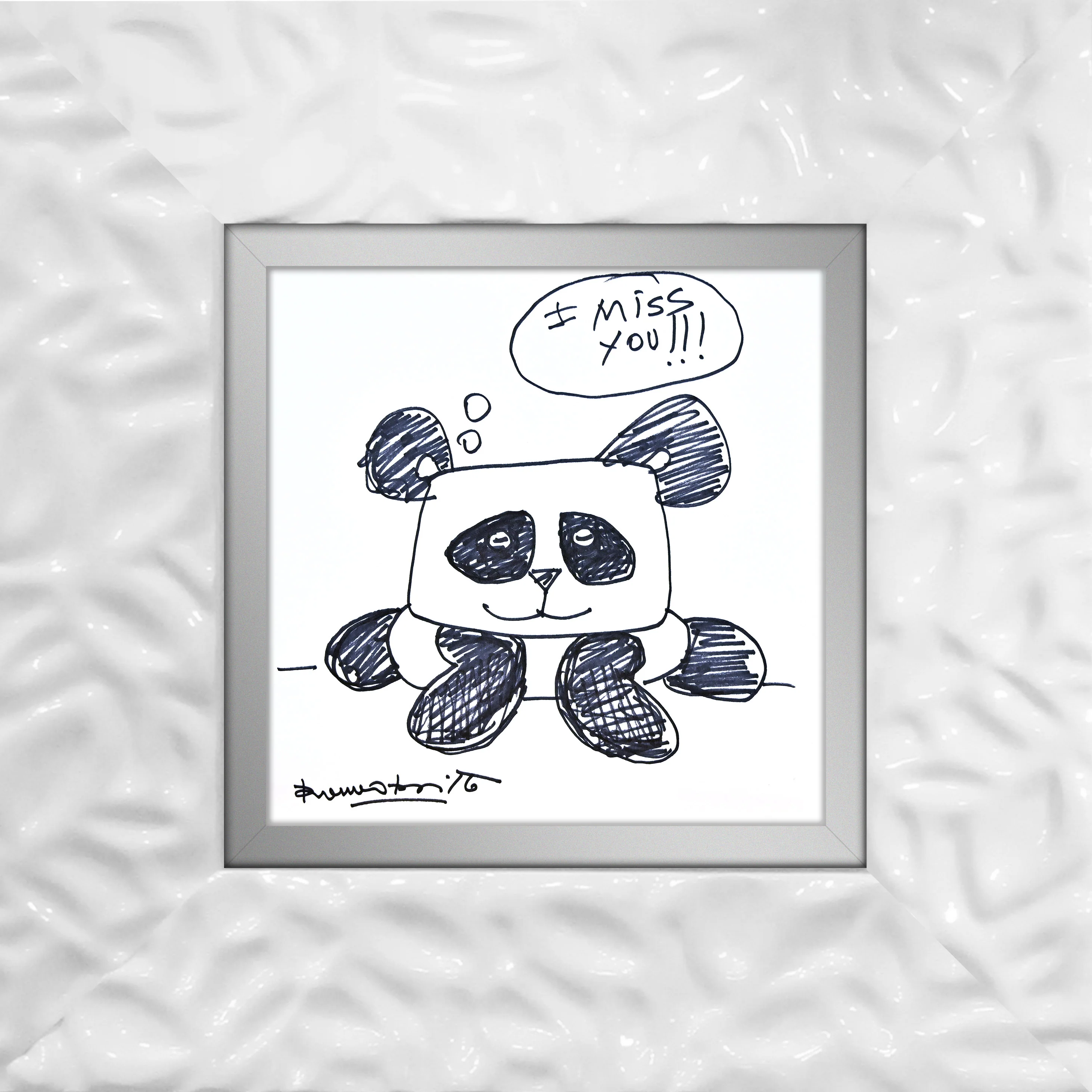 PANDA BEAR -  Original Drawing - Image 17