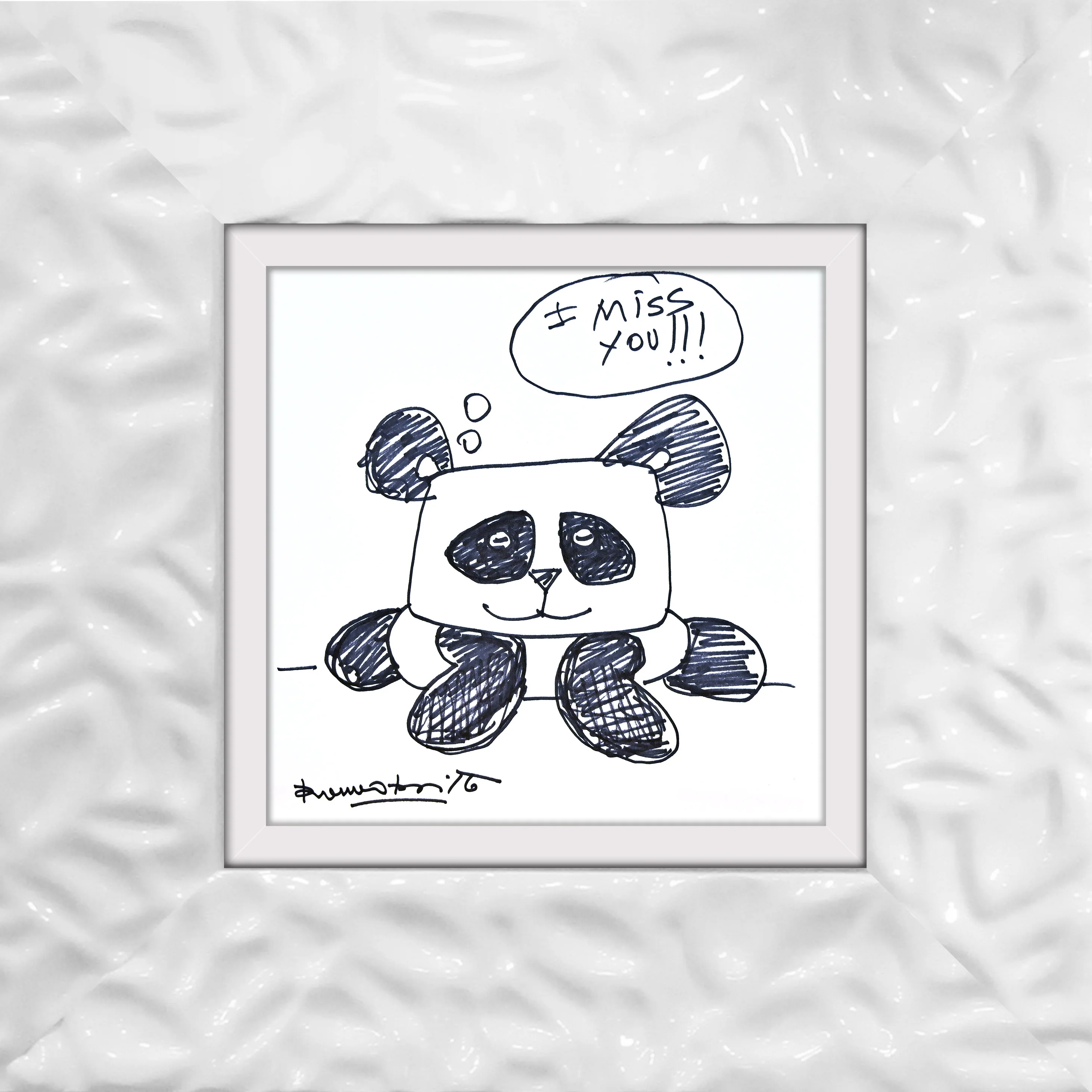 PANDA BEAR -  Original Drawing - Image 18
