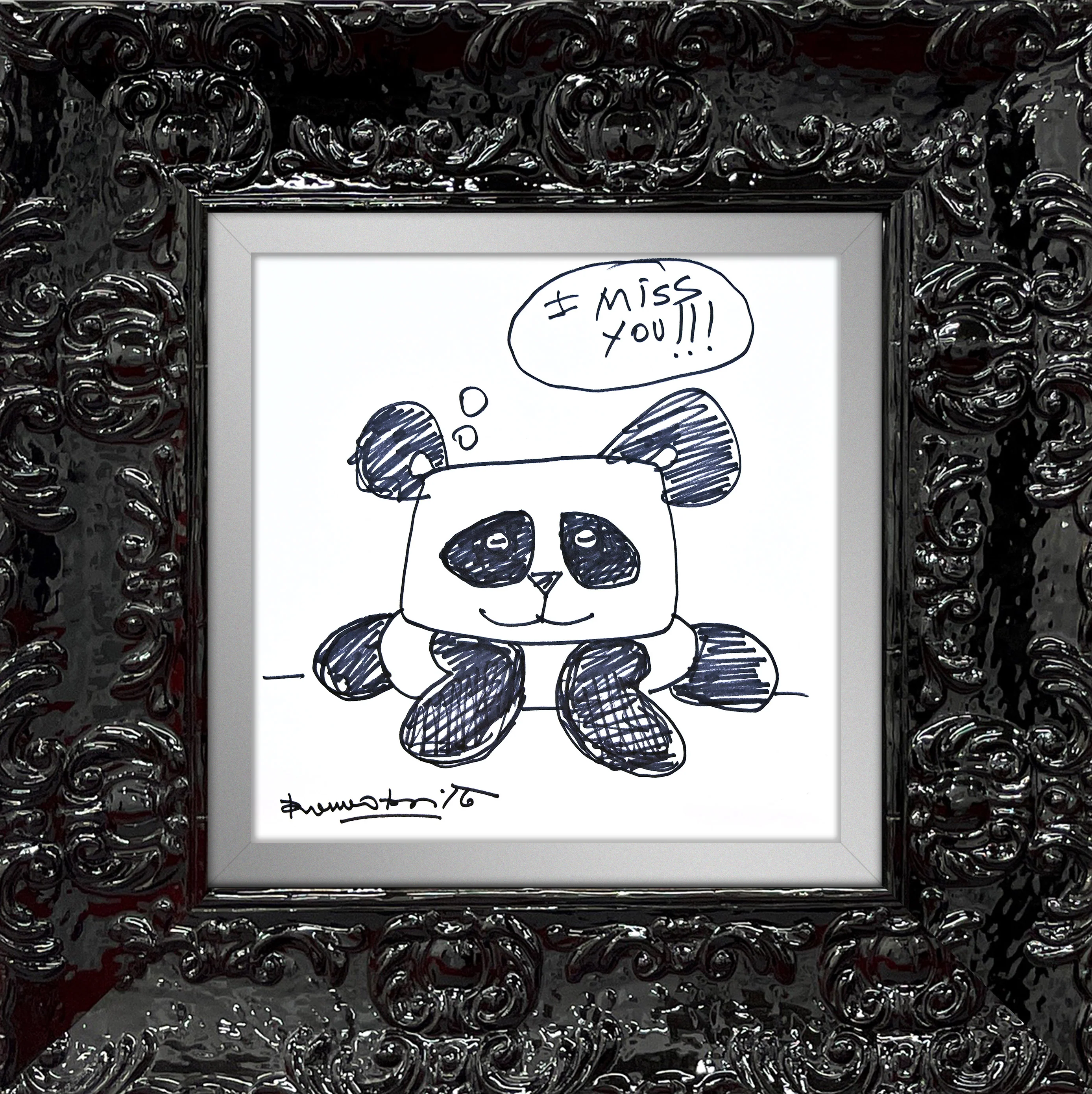 PANDA BEAR -  Original Drawing - Image 2