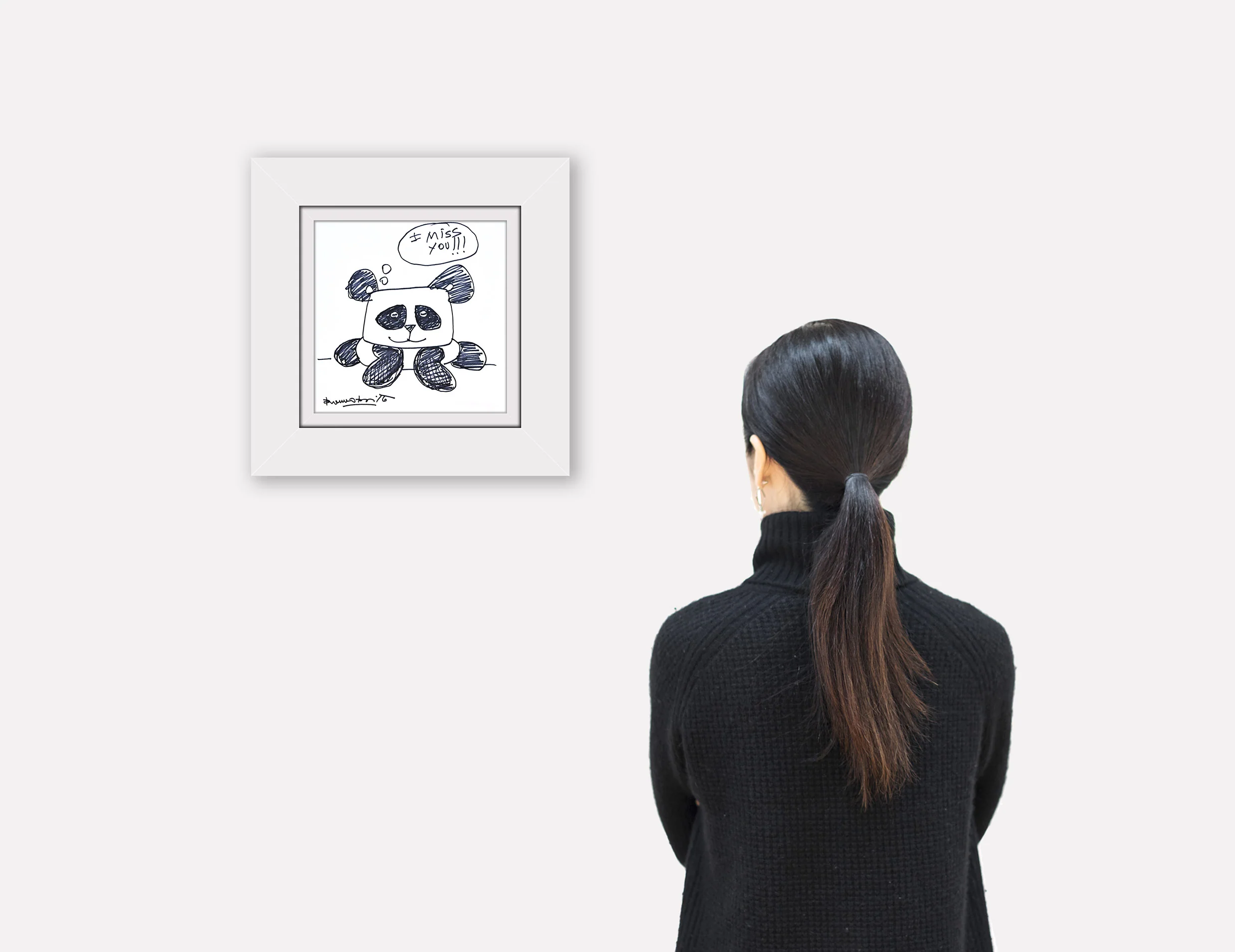 PANDA BEAR -  Original Drawing - Image 4