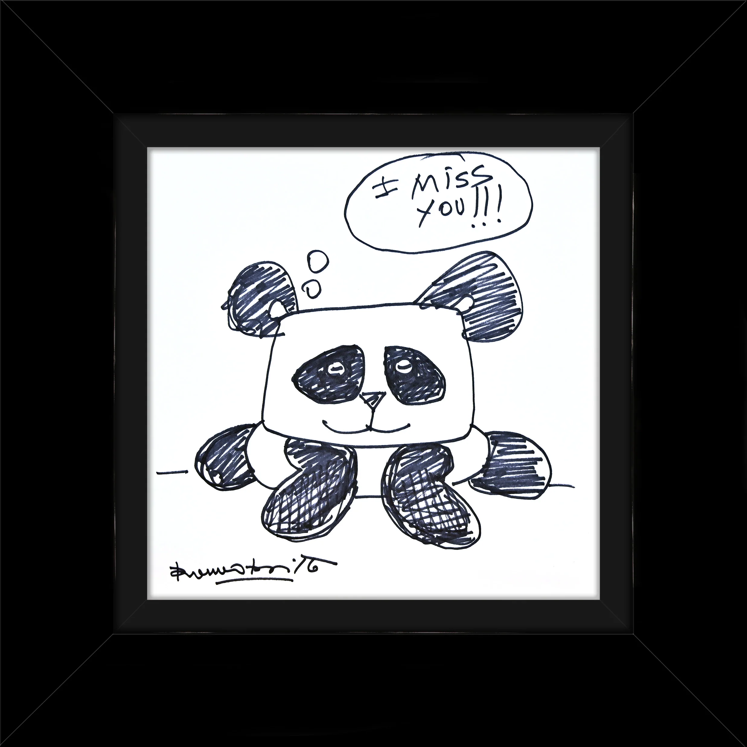 PANDA BEAR -  Original Drawing - Image 5