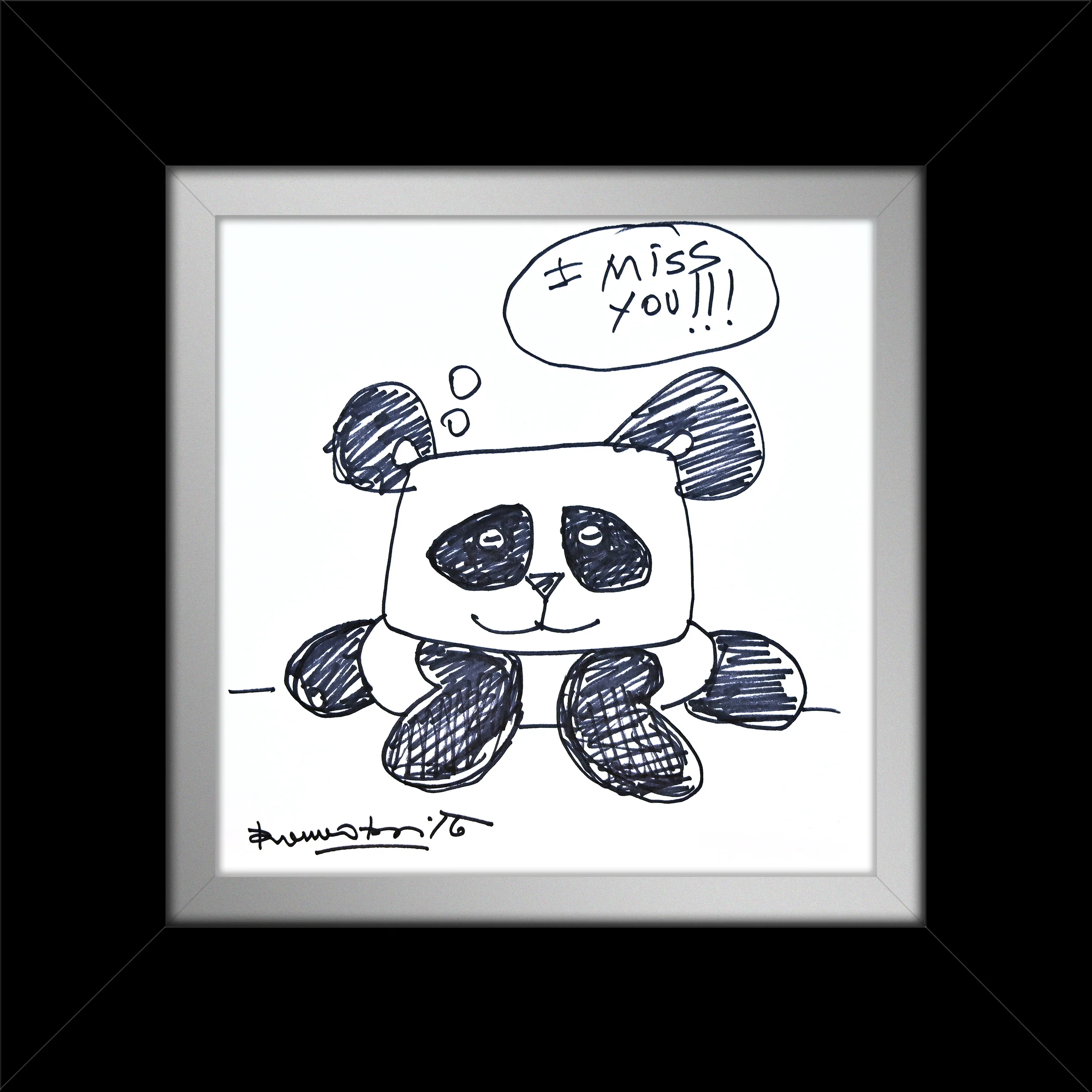 PANDA BEAR -  Original Drawing - Image 6