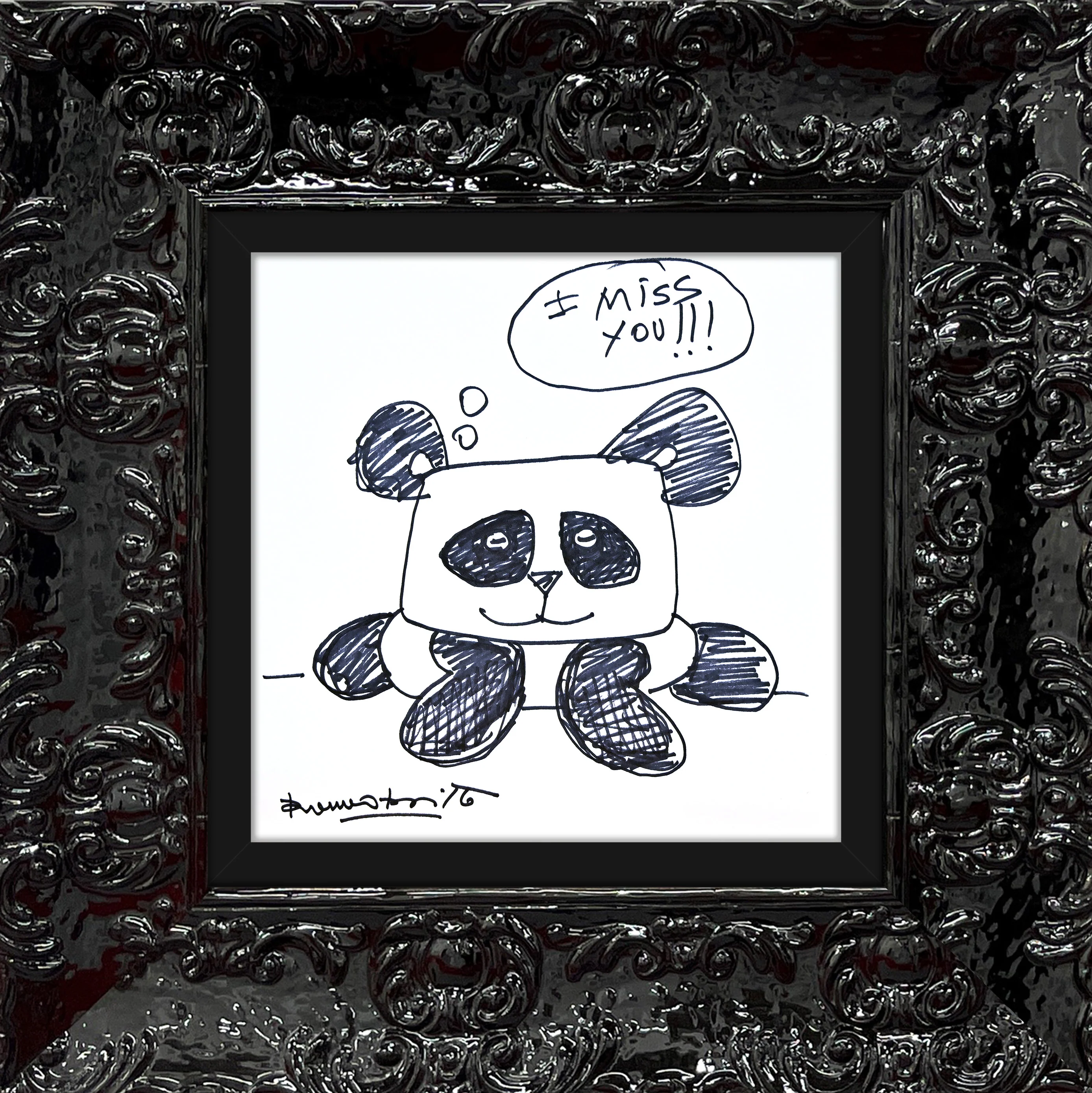 PANDA BEAR -  Original Drawing - Image 7