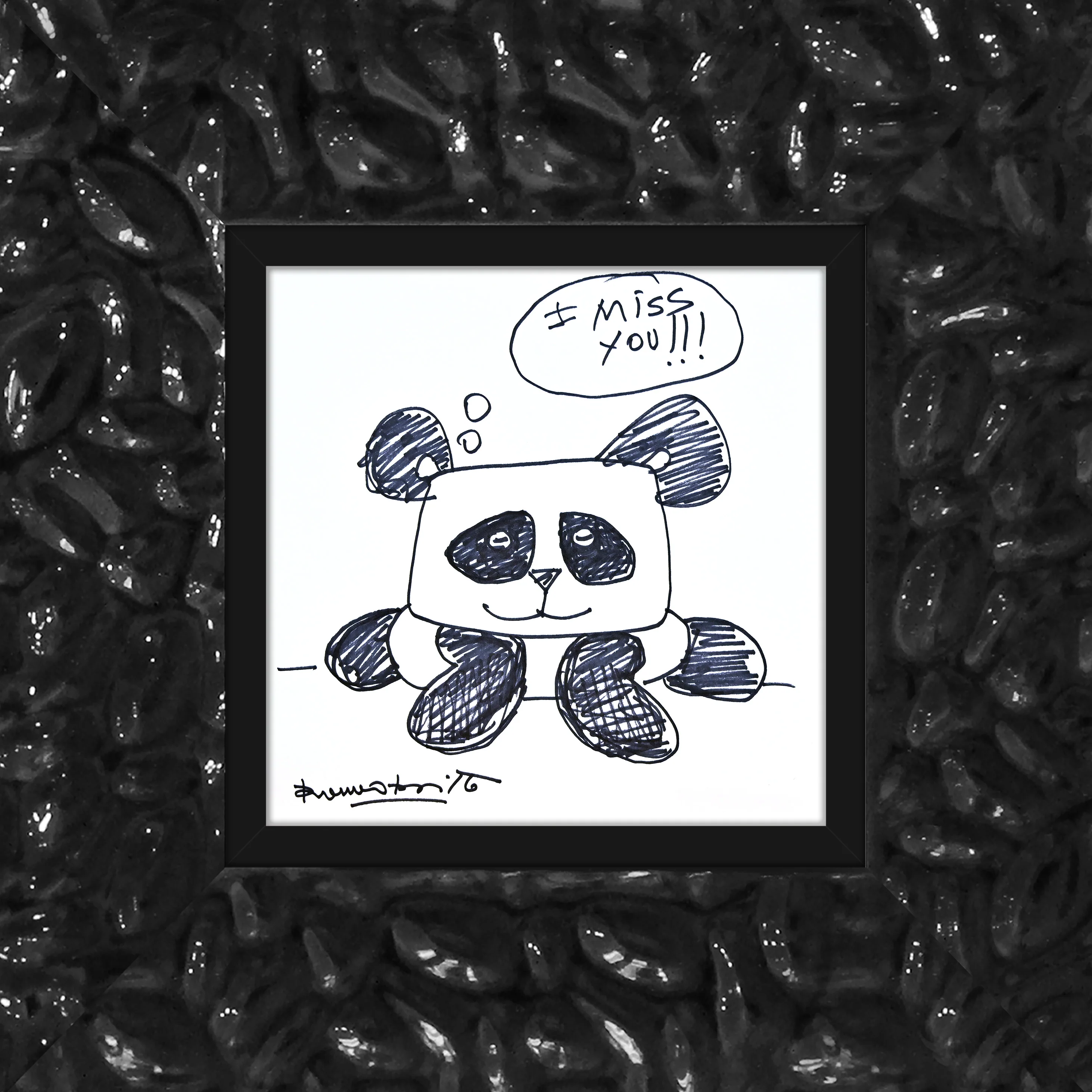 PANDA BEAR -  Original Drawing - Image 8