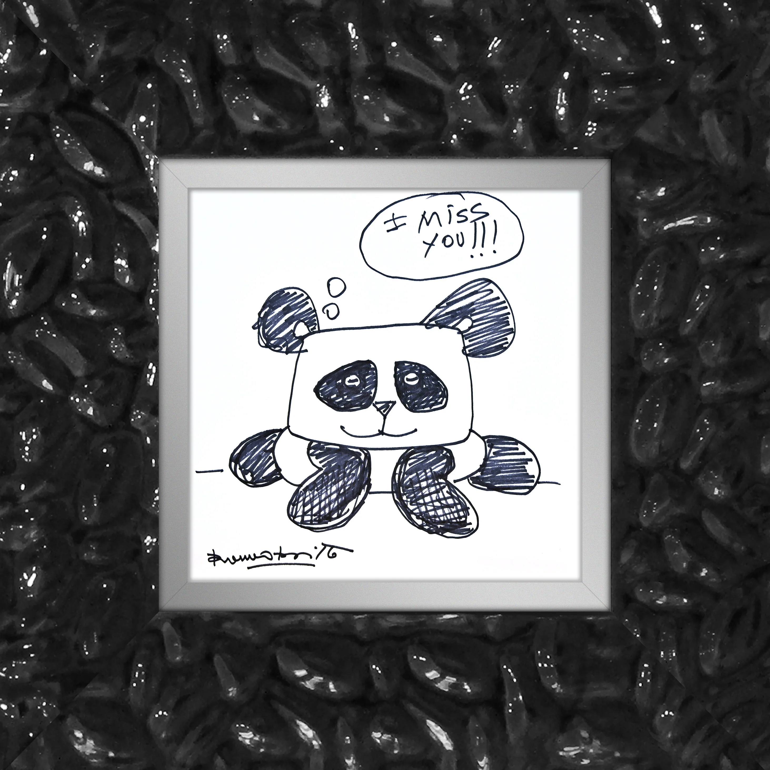 PANDA BEAR -  Original Drawing - Image 9