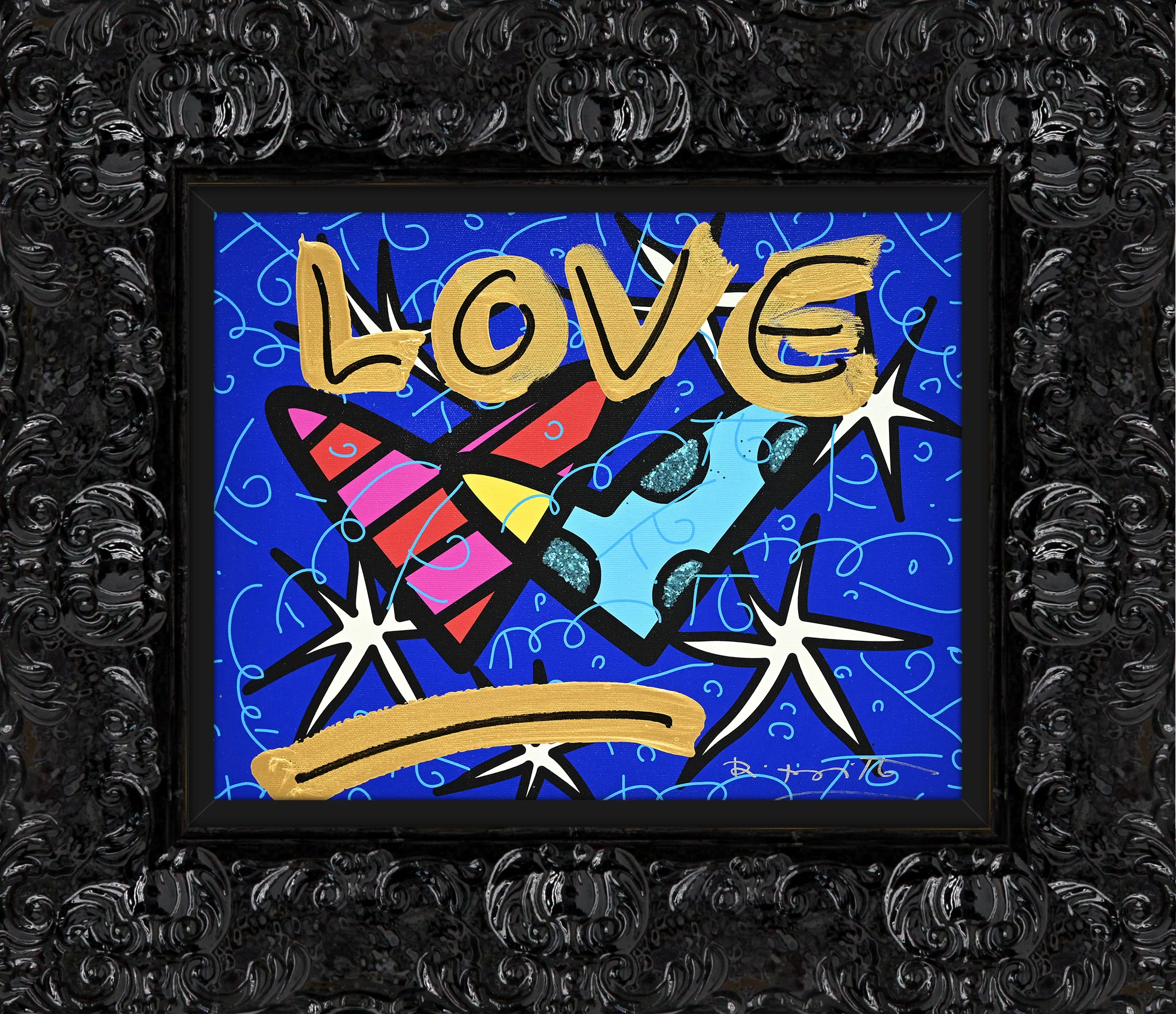 Perfect Love In The Twilight - Mixed Media Original - Image 2