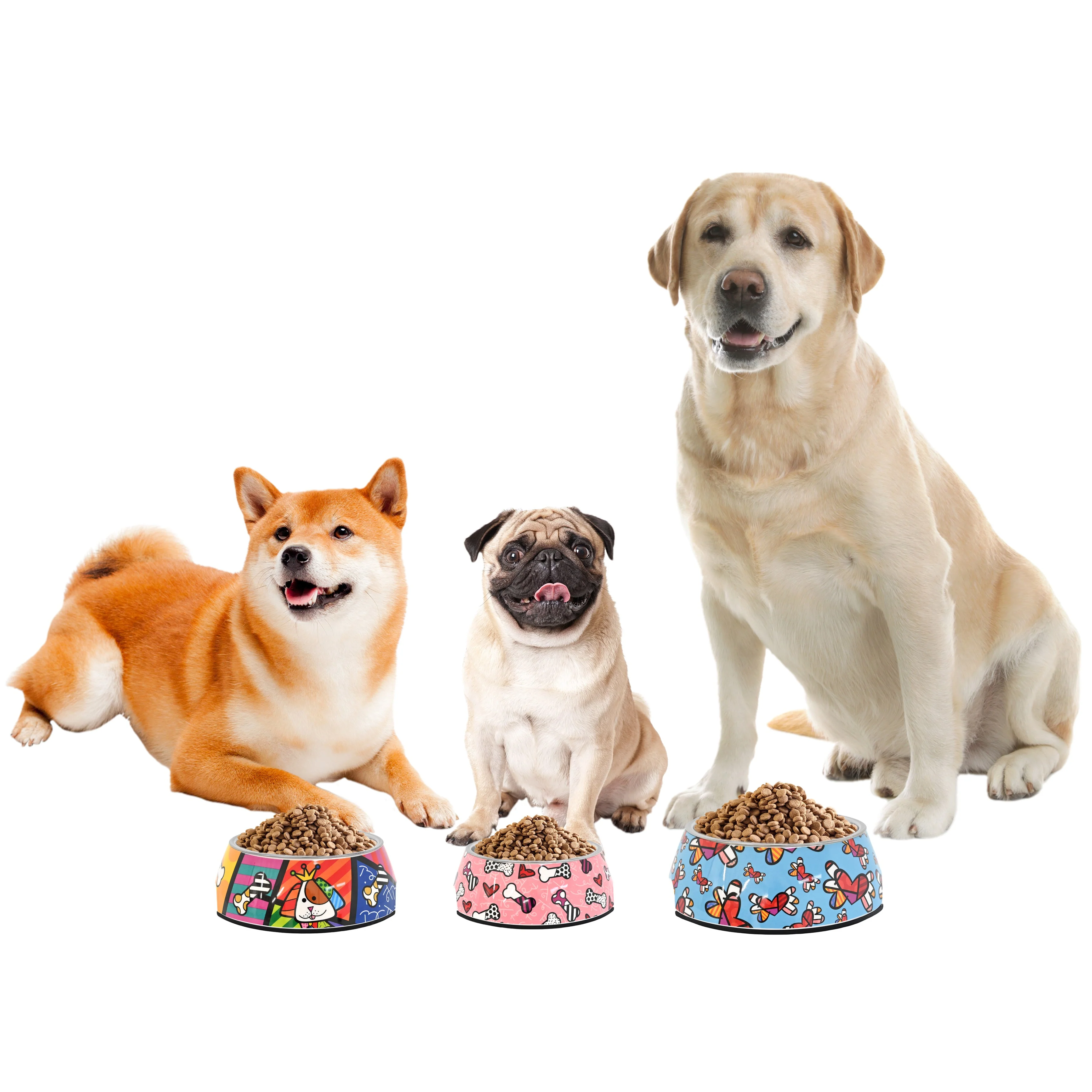 Dog Landscape Britto Pet Bowl - Image 5