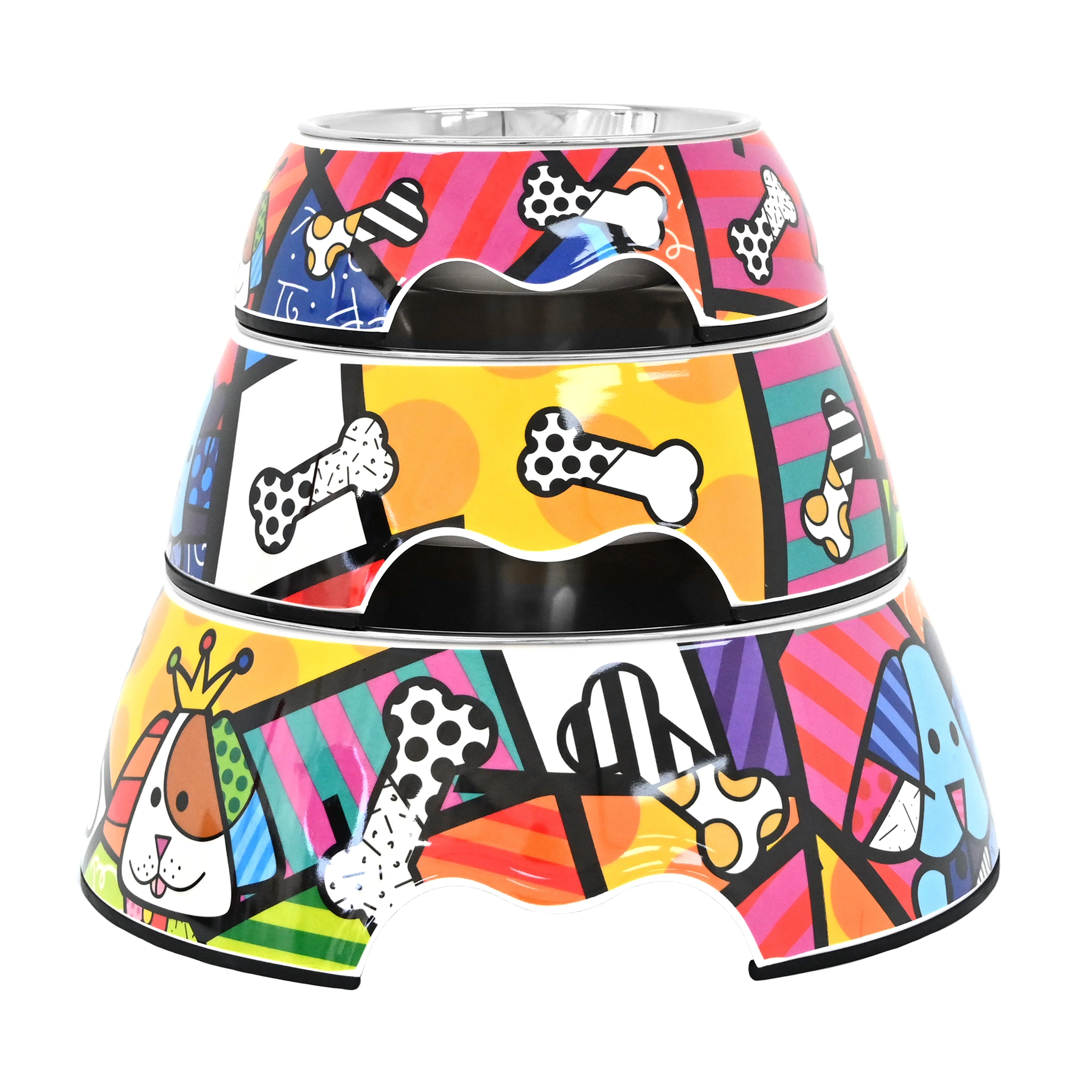 Dog Landscape Britto Pet Bowl - Image 6