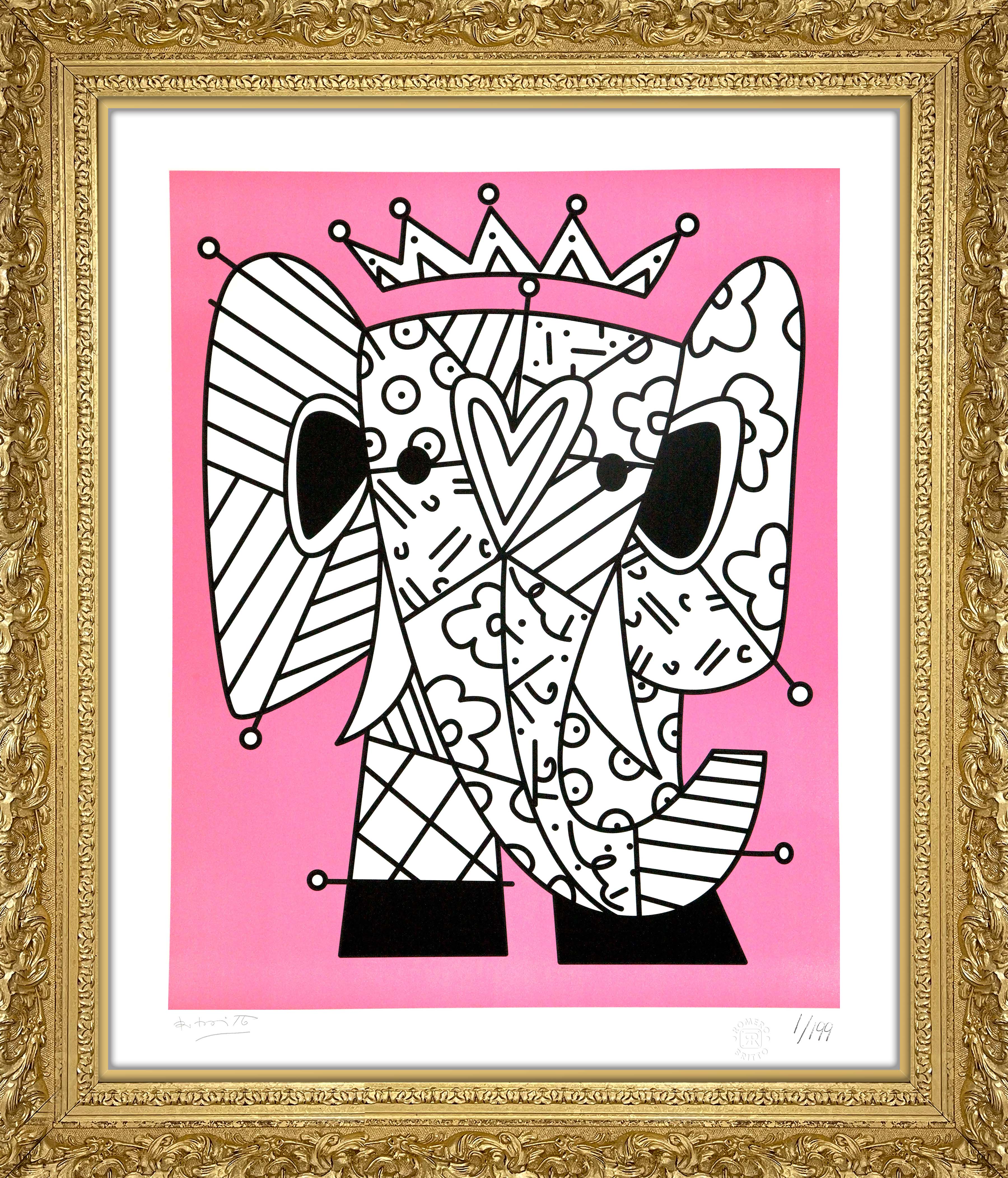 PINK ELEPHANT - Lithograph - Image 12