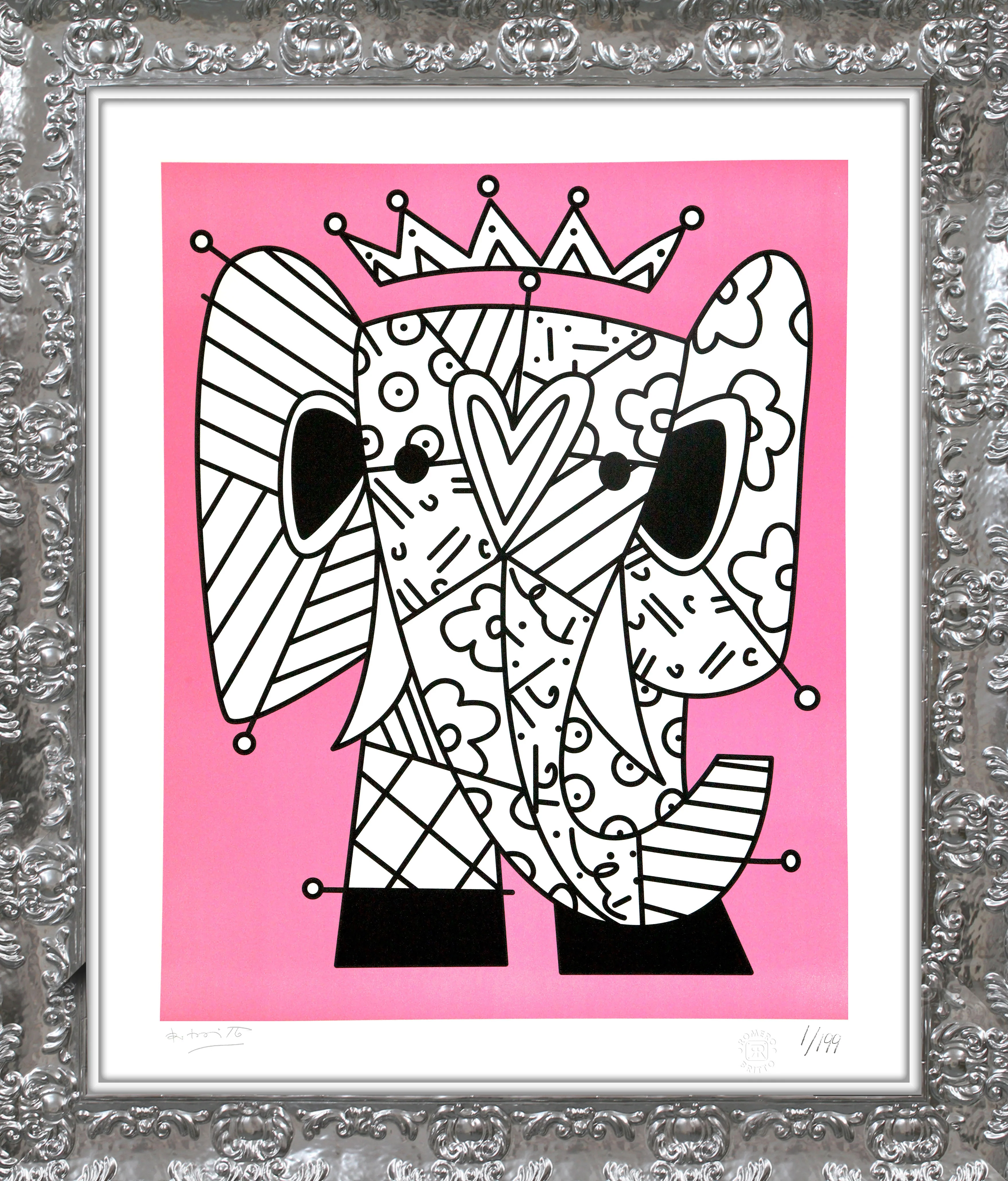 PINK ELEPHANT - Lithograph - Image 13