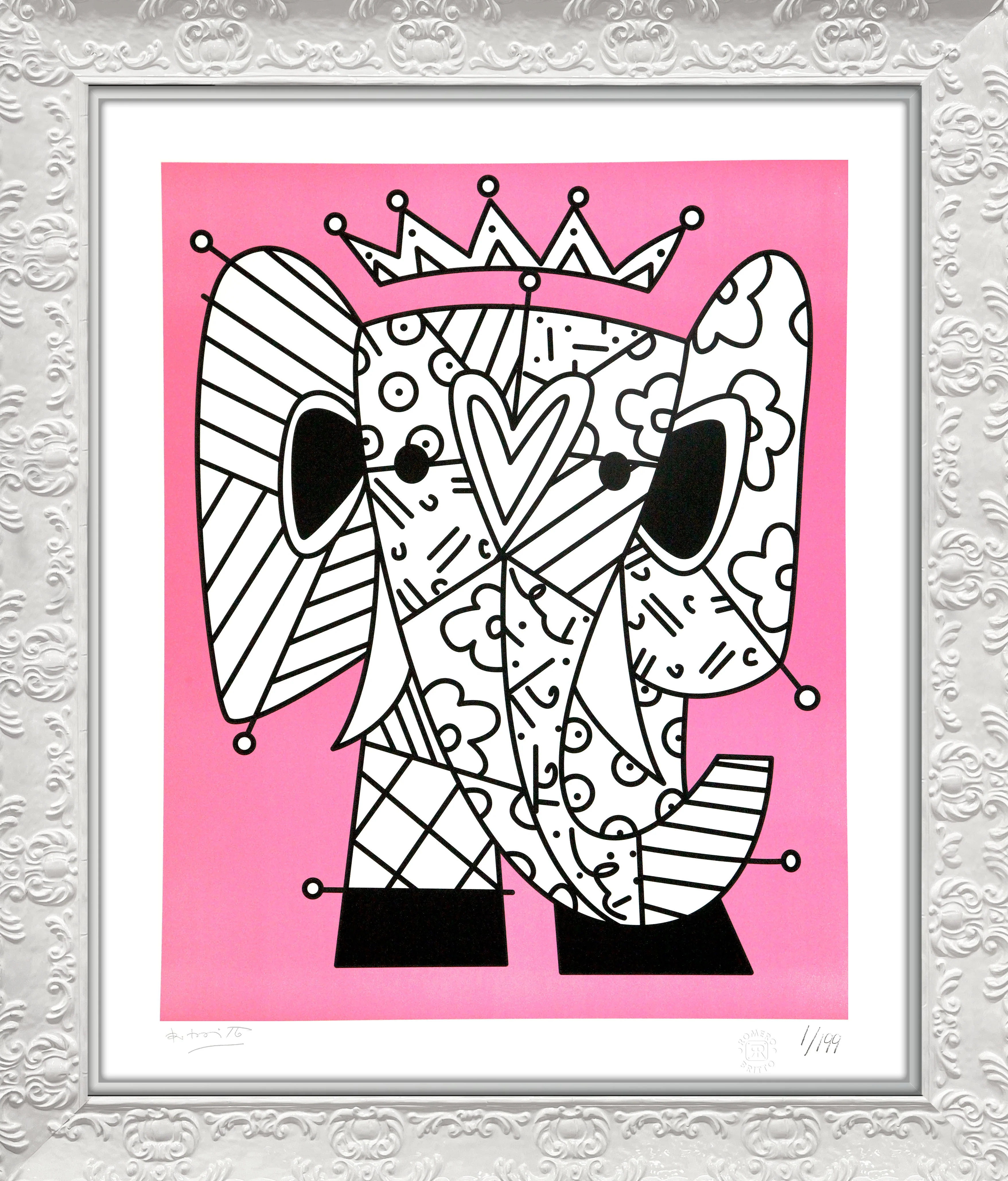 PINK ELEPHANT - Lithograph - Image 16