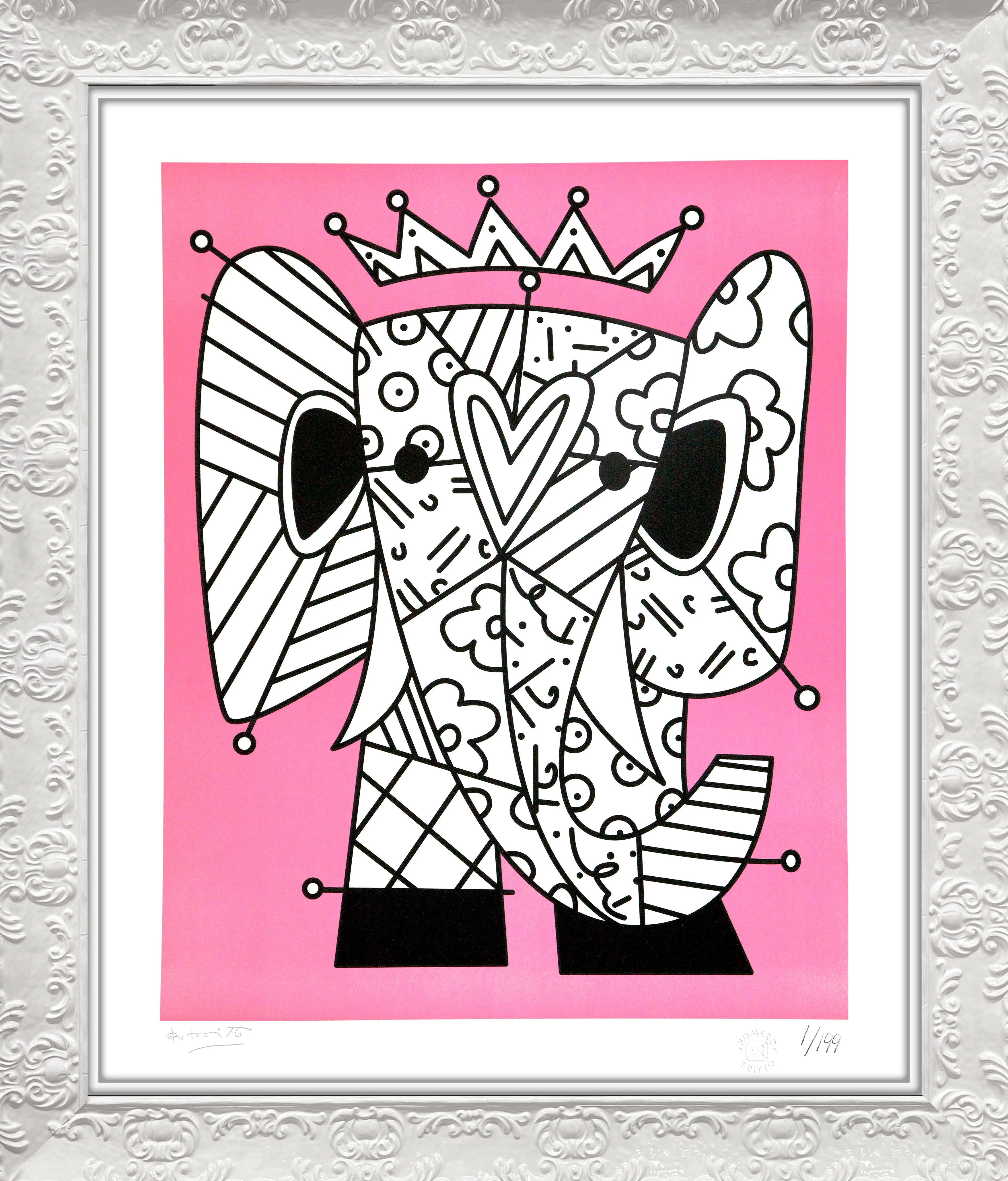PINK ELEPHANT - Lithograph - Image 17