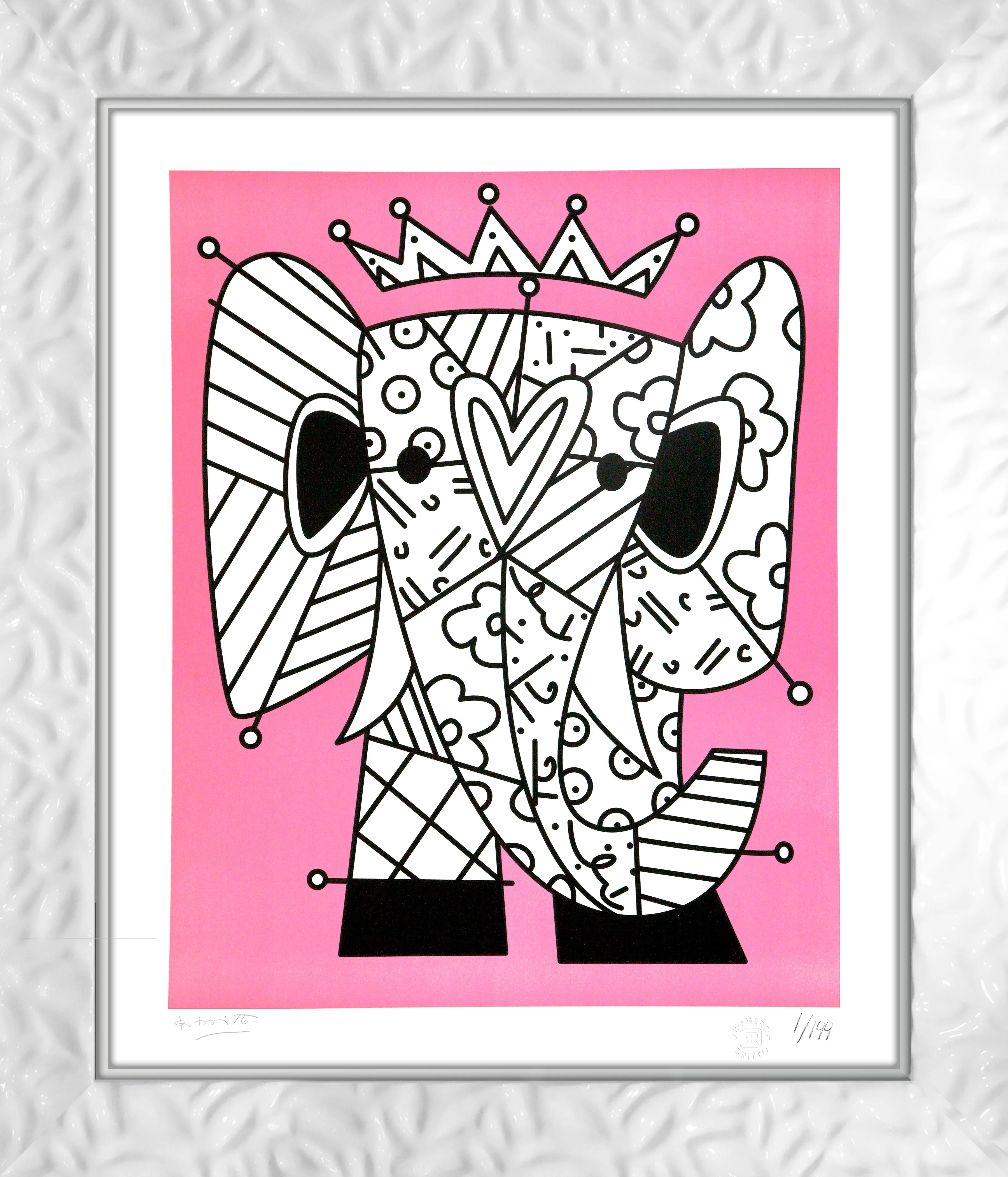 PINK ELEPHANT - Lithograph - Image 18