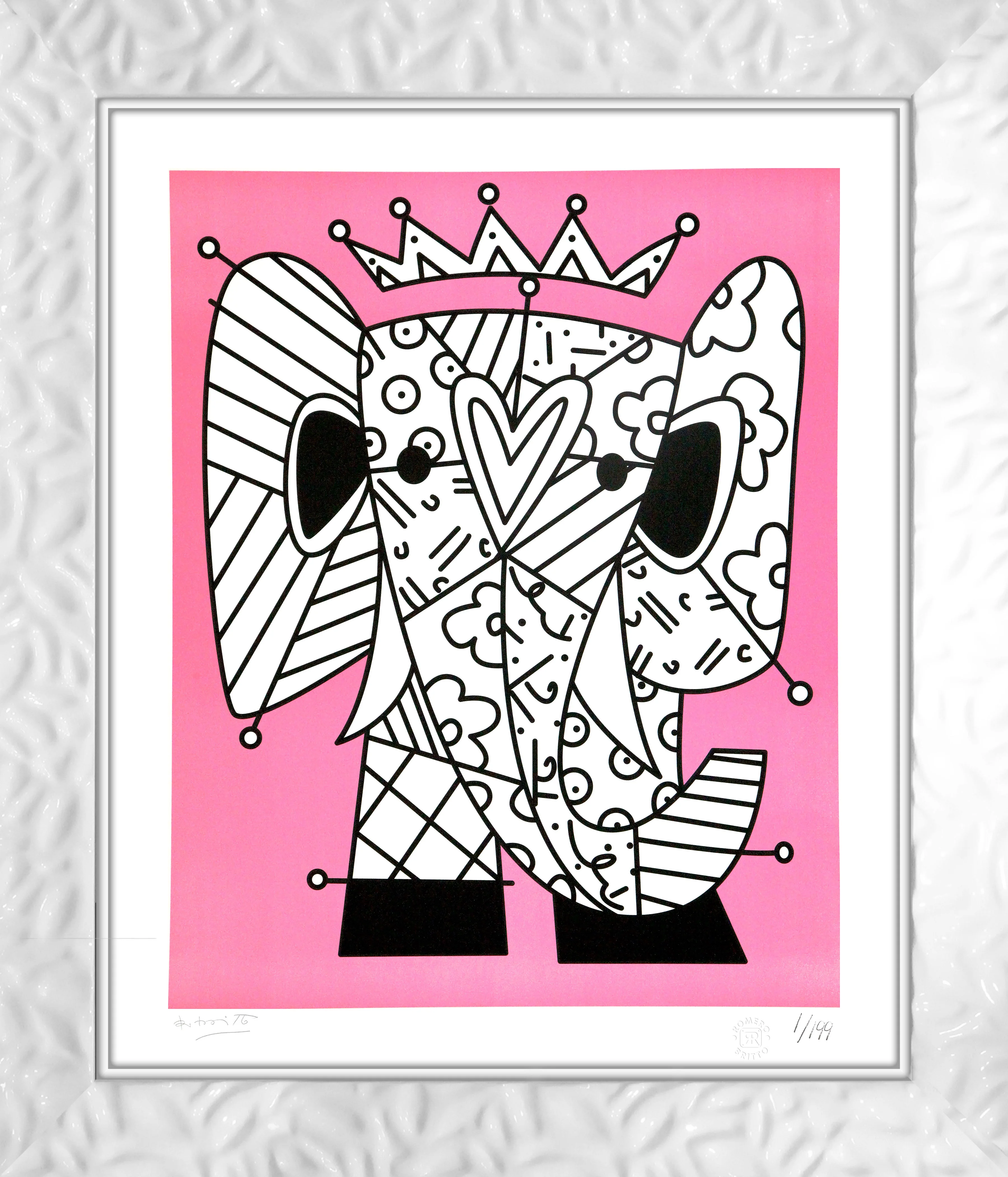 PINK ELEPHANT - Lithograph - Image 19