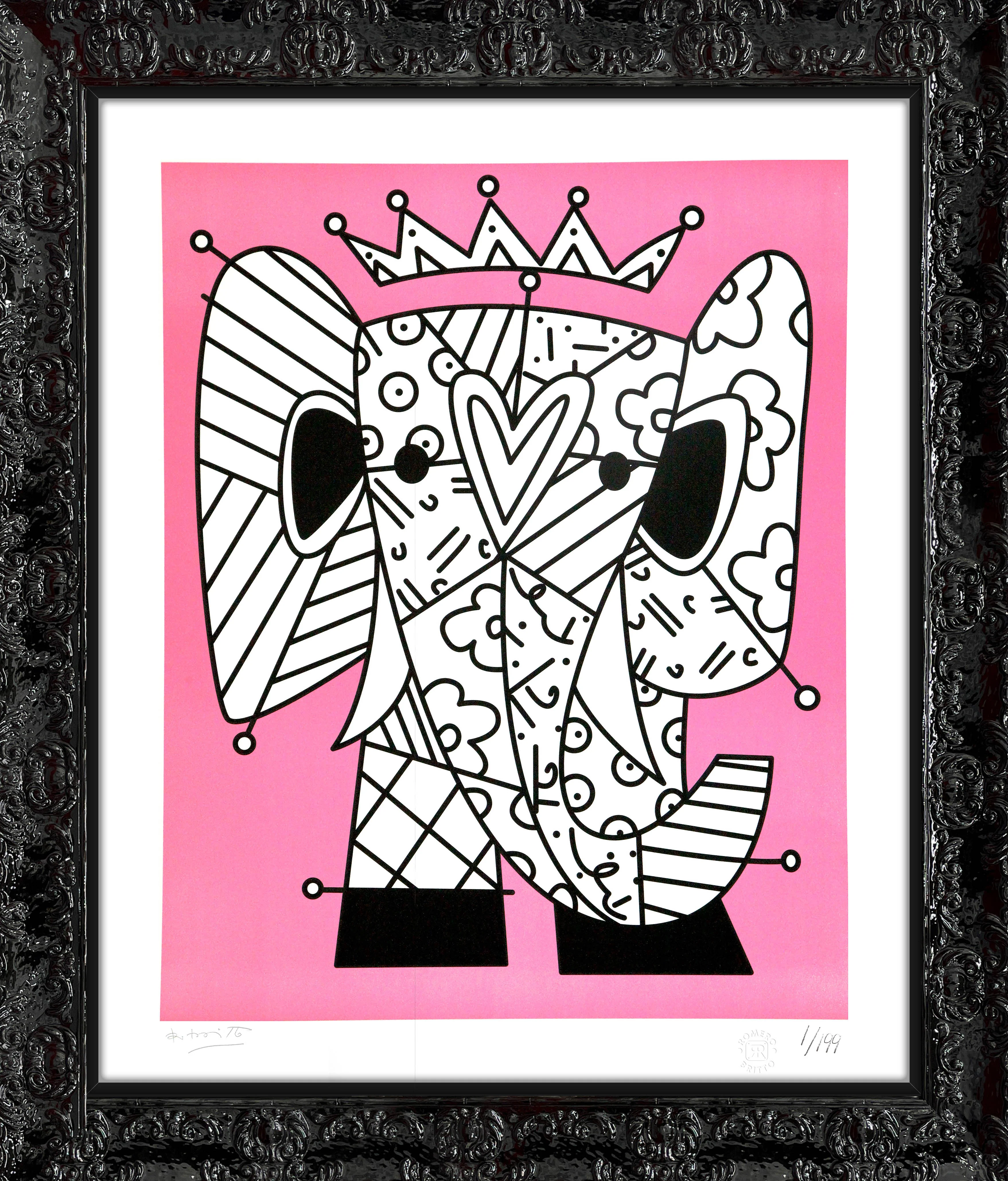 PINK ELEPHANT - Lithograph - Image 7