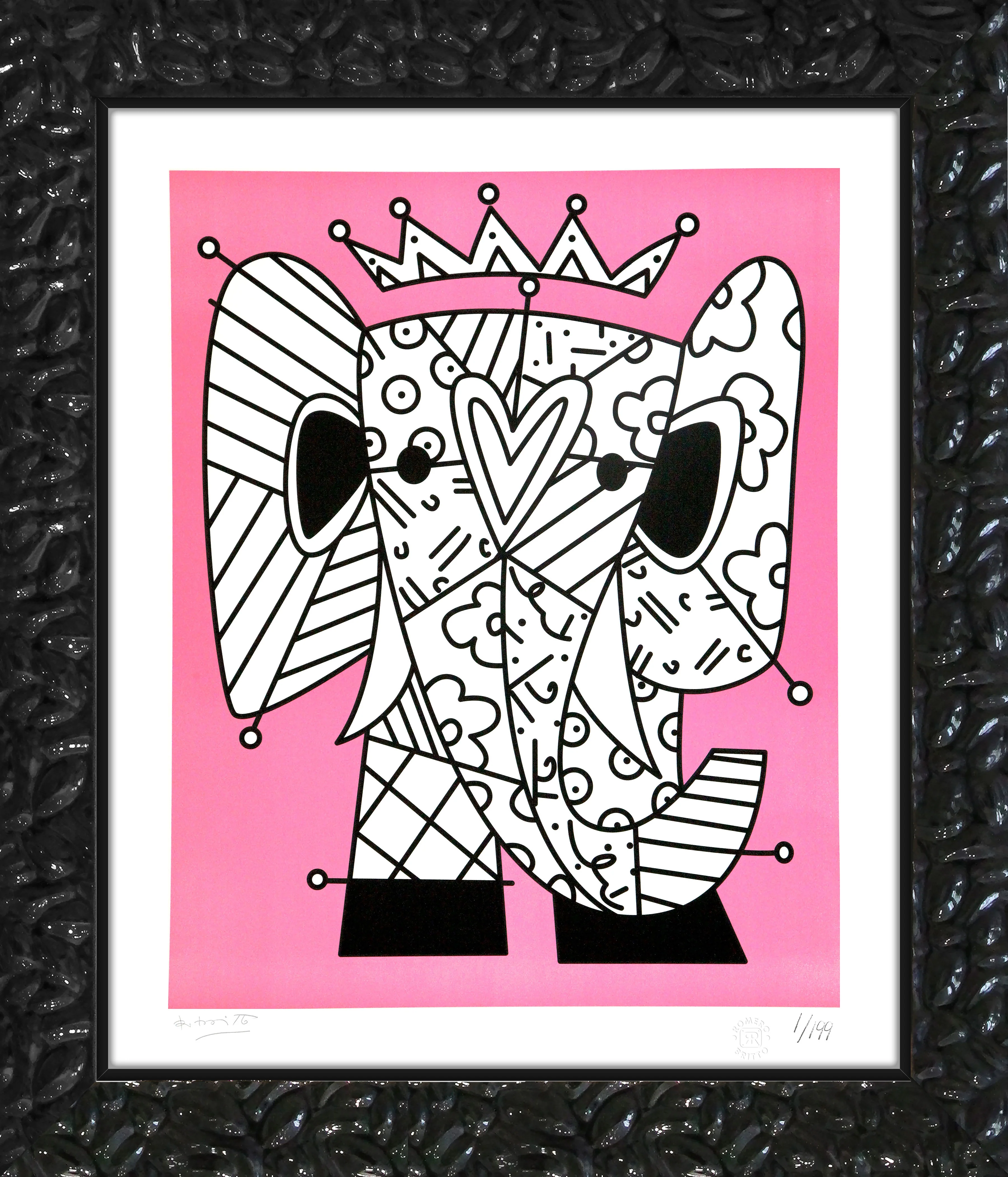 PINK ELEPHANT - Lithograph - Image 9