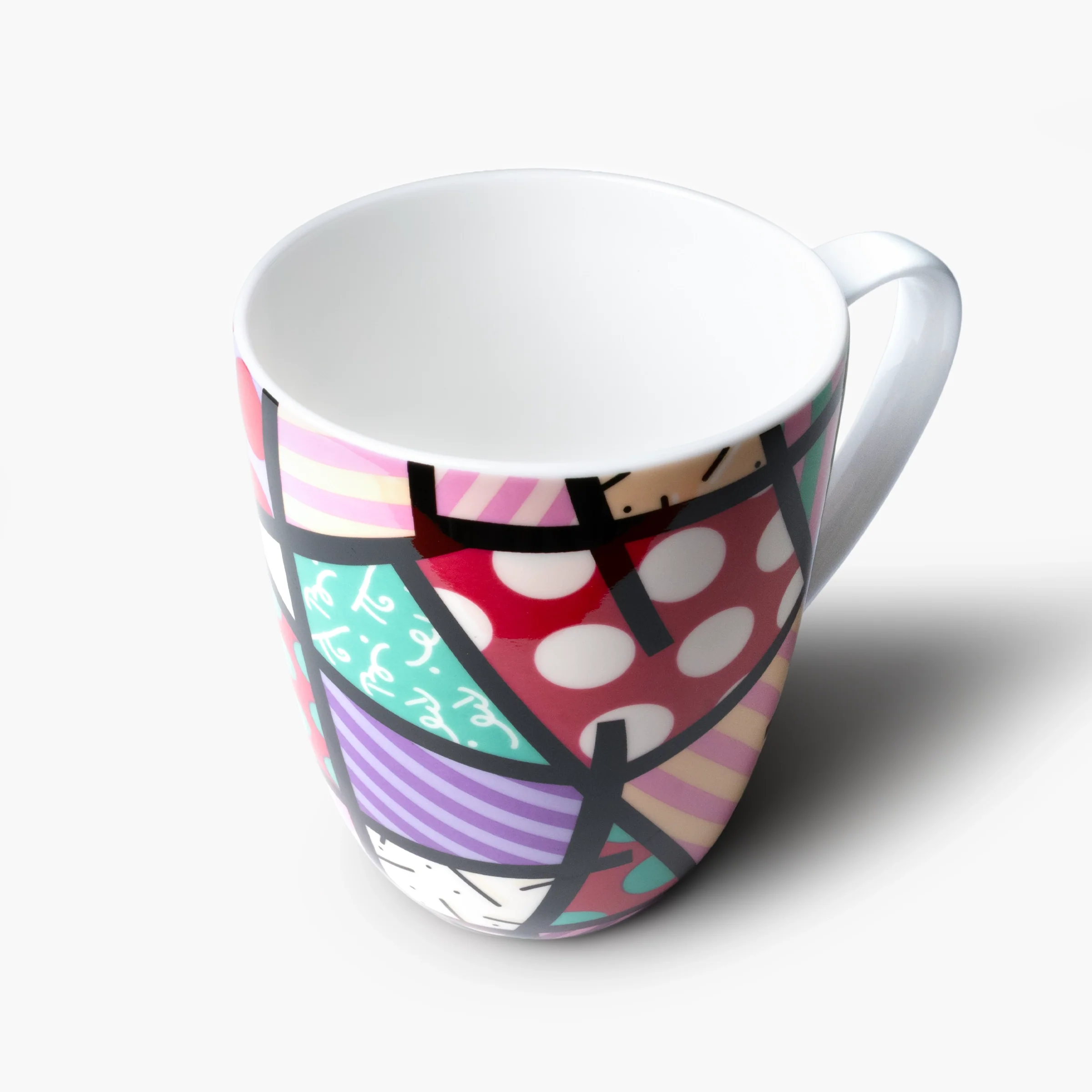 Pink Landscape Britto Coffee Mug - Image 3