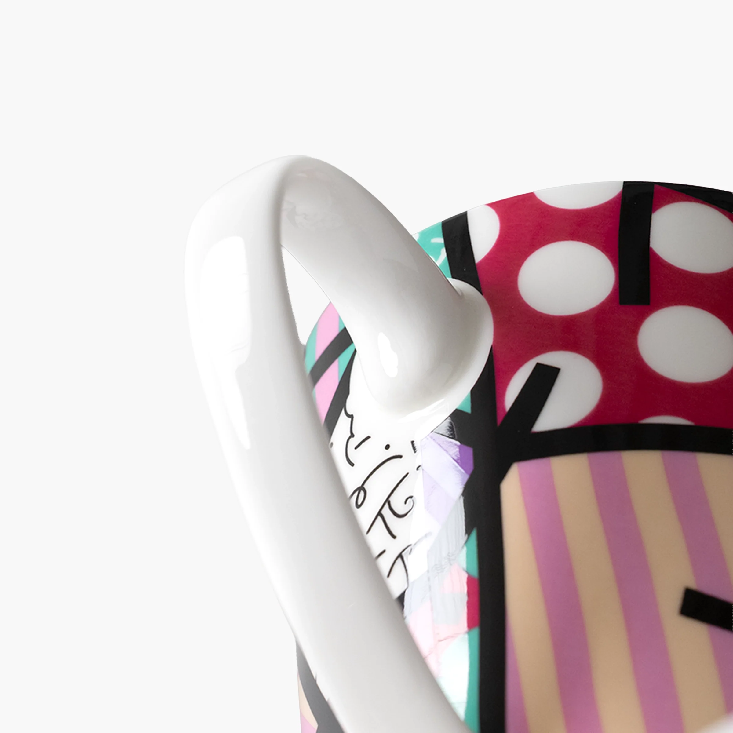 Pink Landscape Britto Coffee Mug - Image 4