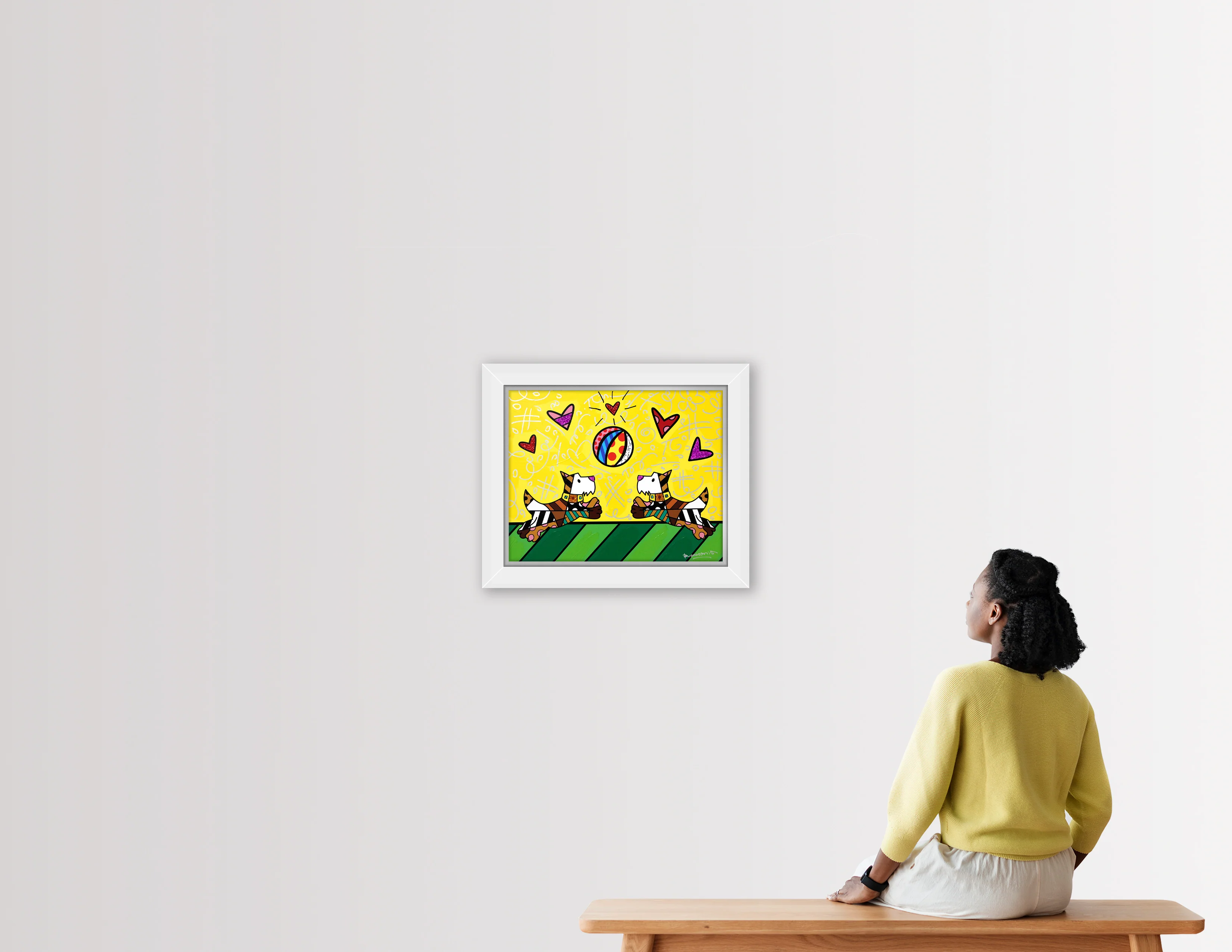 Playing Time - Mixed Media Original - Image 3