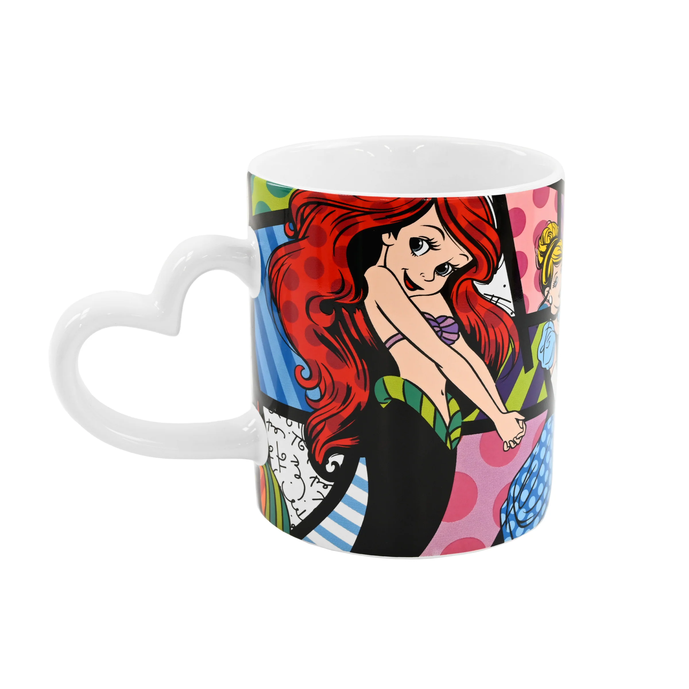 Princess Mug - Ariel, Cinderella, Tiana, Aurora - Disney By Britto - Image 3