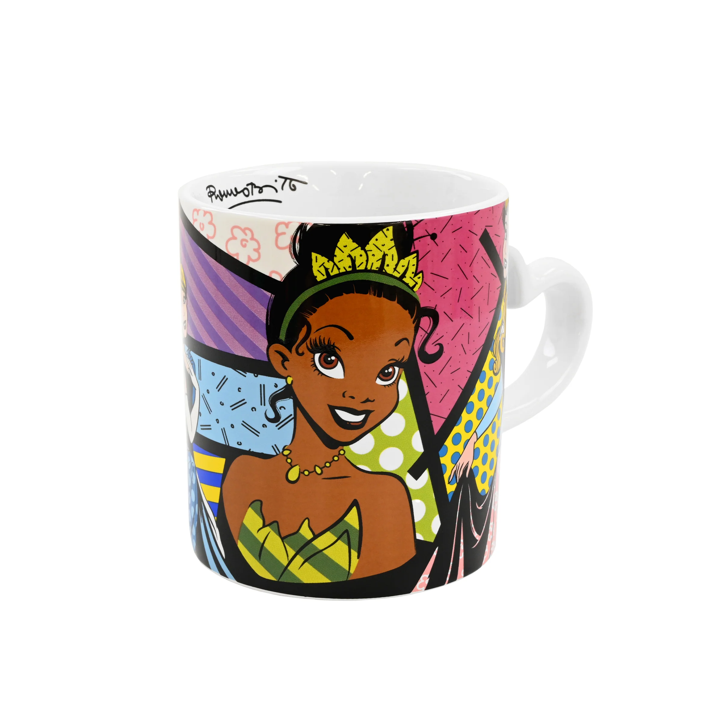 Princess Mug - Ariel, Cinderella, Tiana, Aurora - Disney By Britto - Image 4