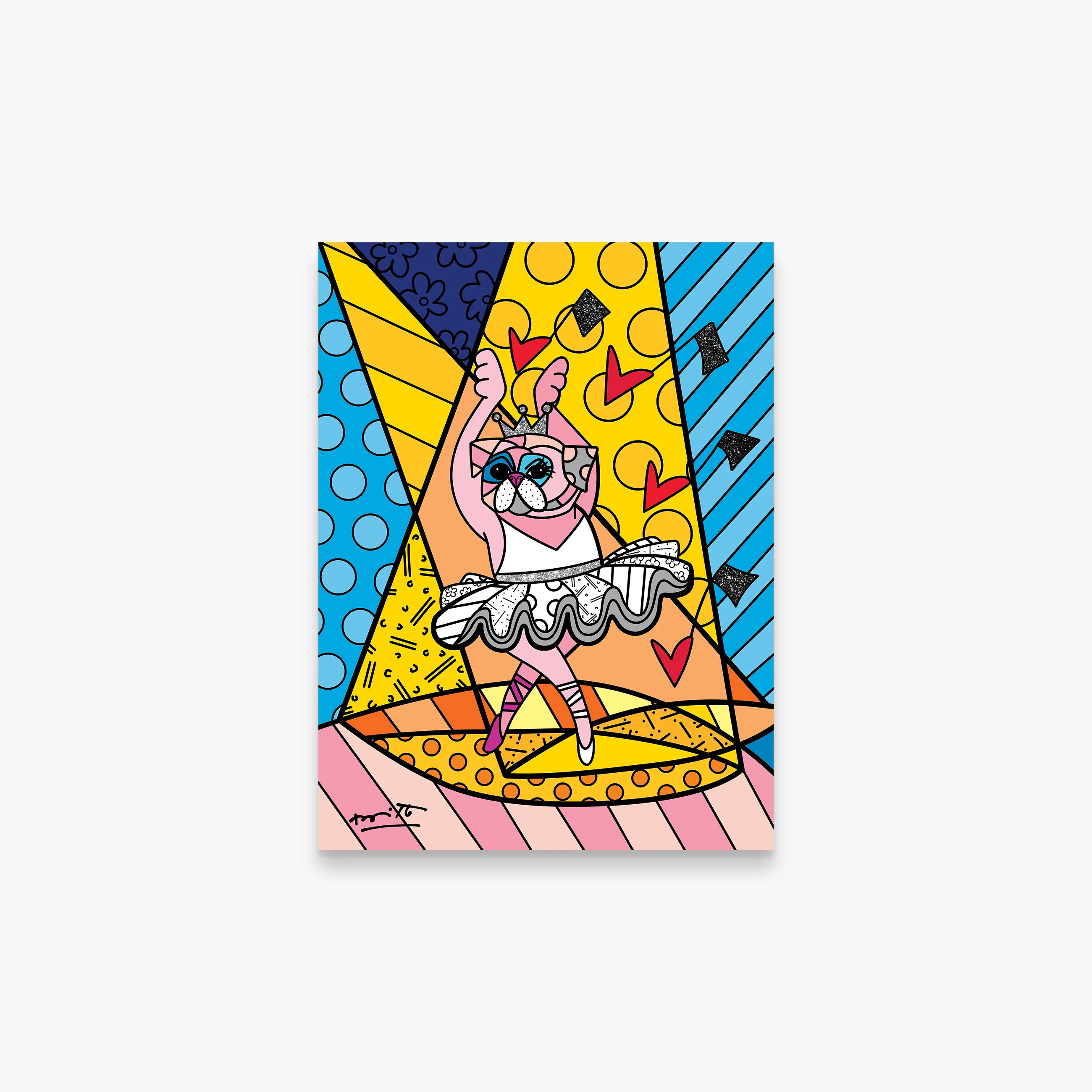 Pug Ballet - Limited Edition Print