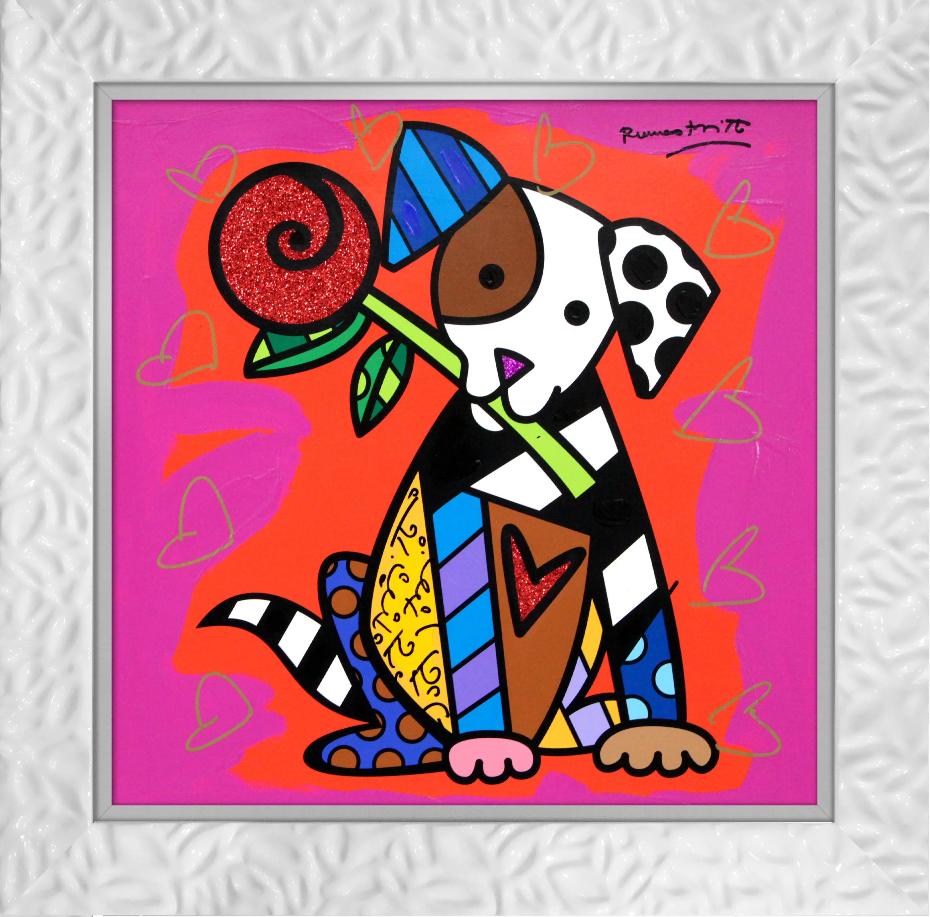 Puppy Love - Mixed Media Original - Image 21
