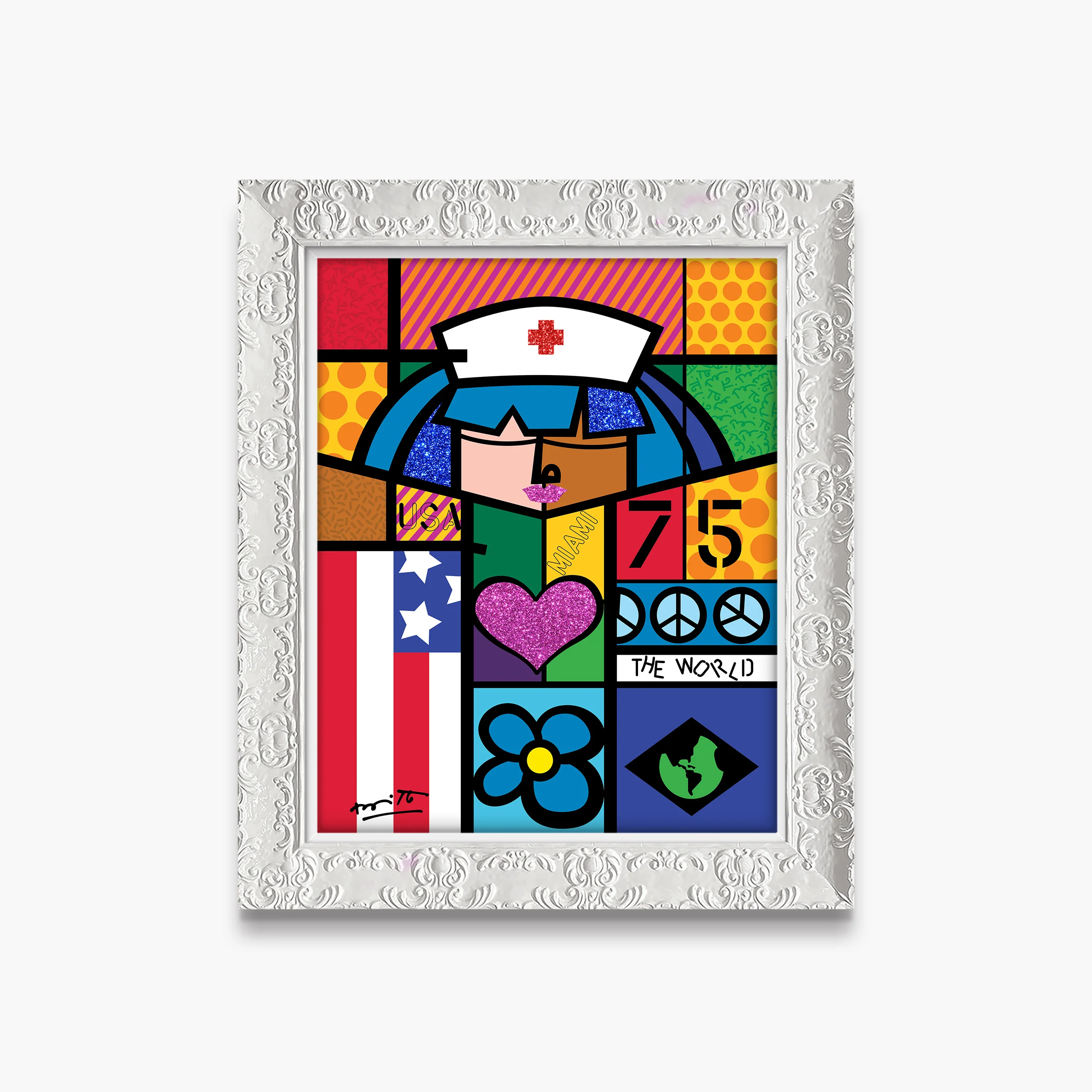 Red Cross - Limited Edition Print - Image 8