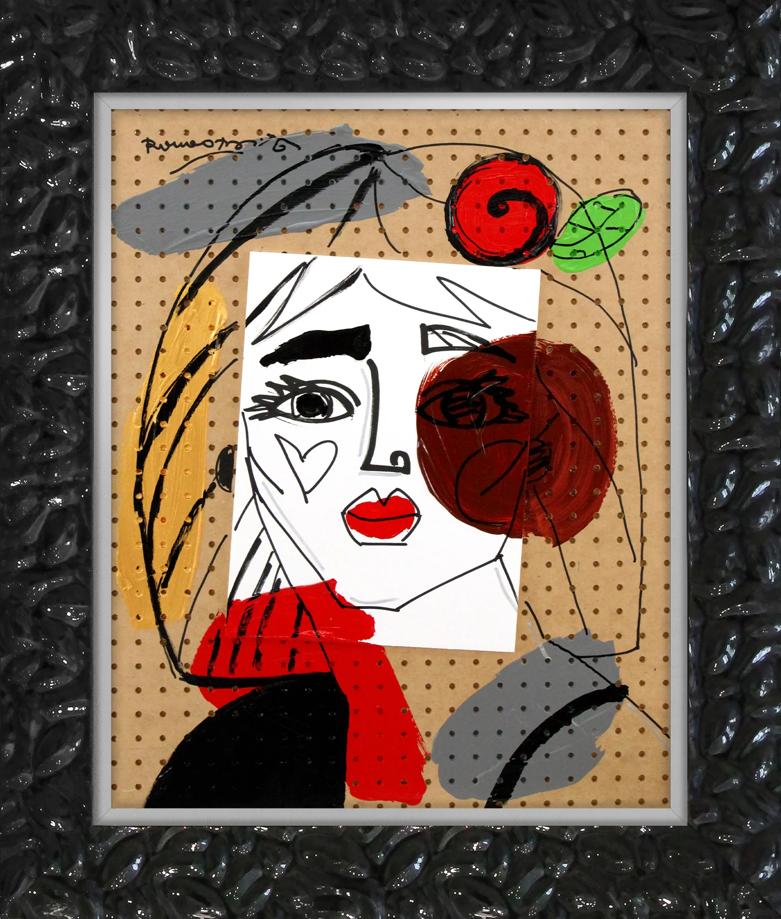 Red Flower - Original Painting - Image 10
