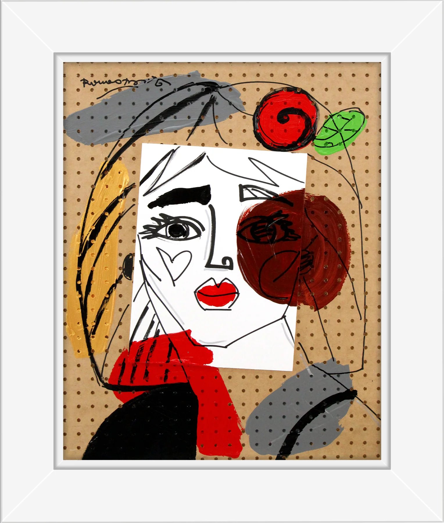 Red Flower - Original Painting - Image 15