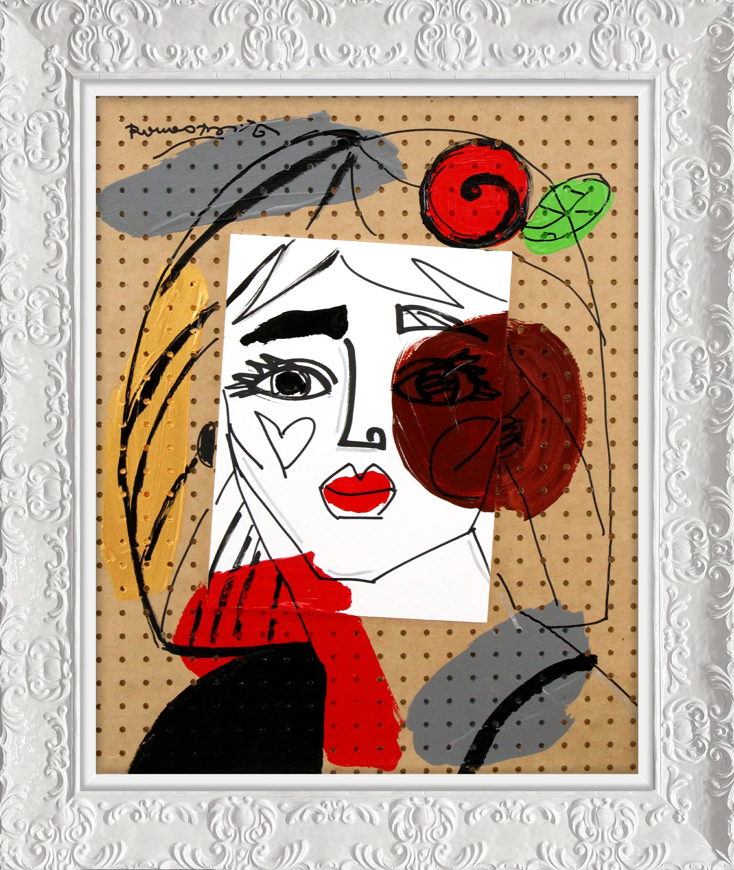 Red Flower - Original Painting - Image 17