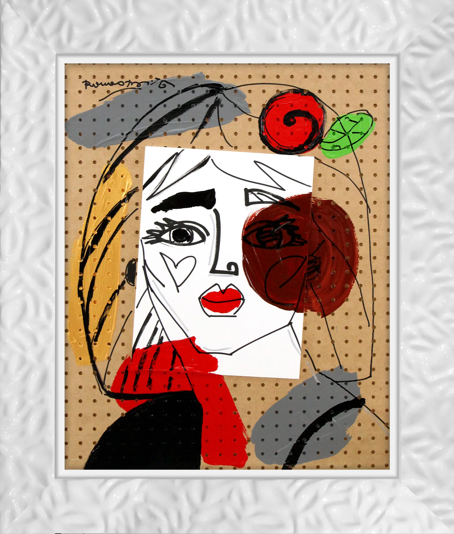 Red Flower - Original Painting - Image 19