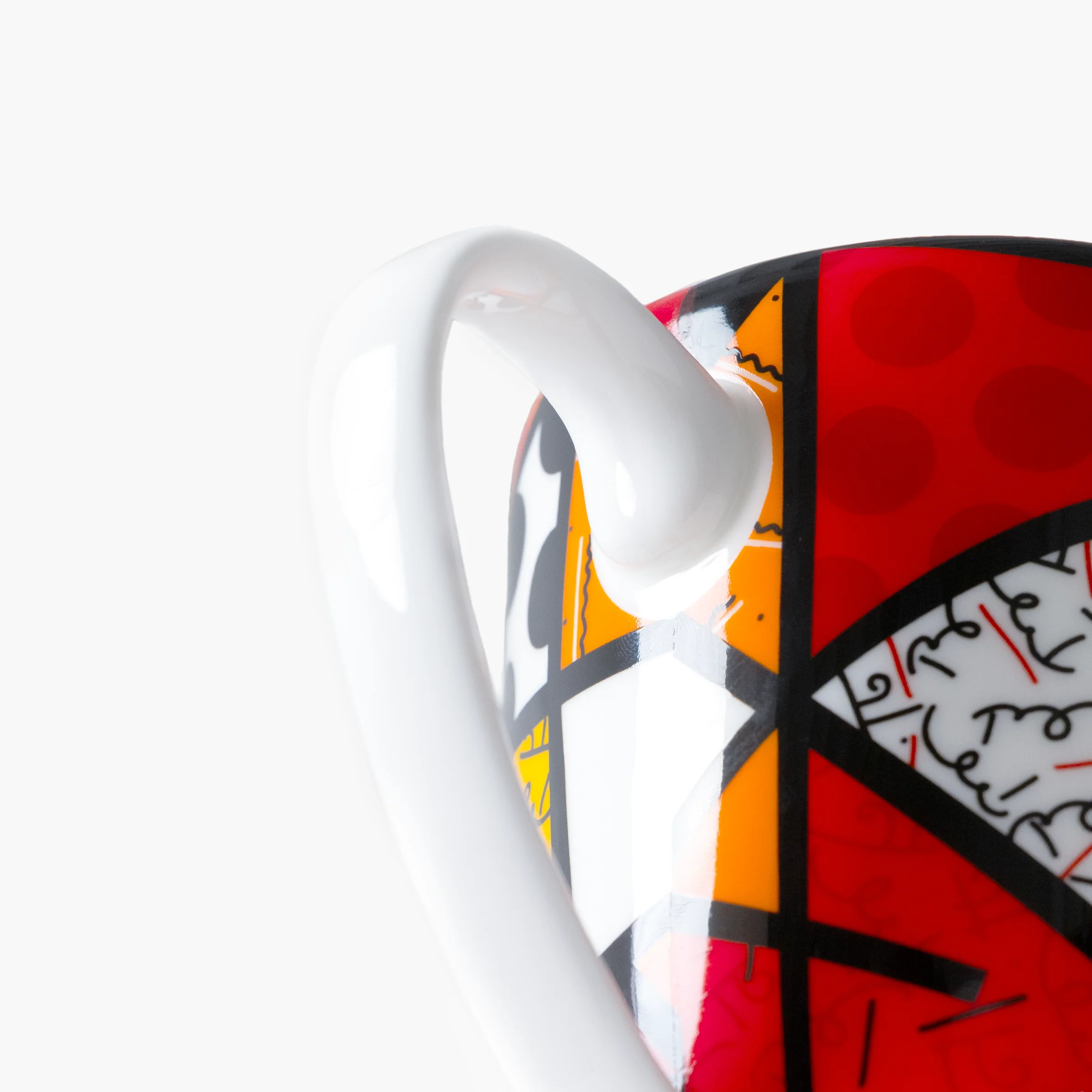Red Landscape Britto Coffee Mug - Image 4