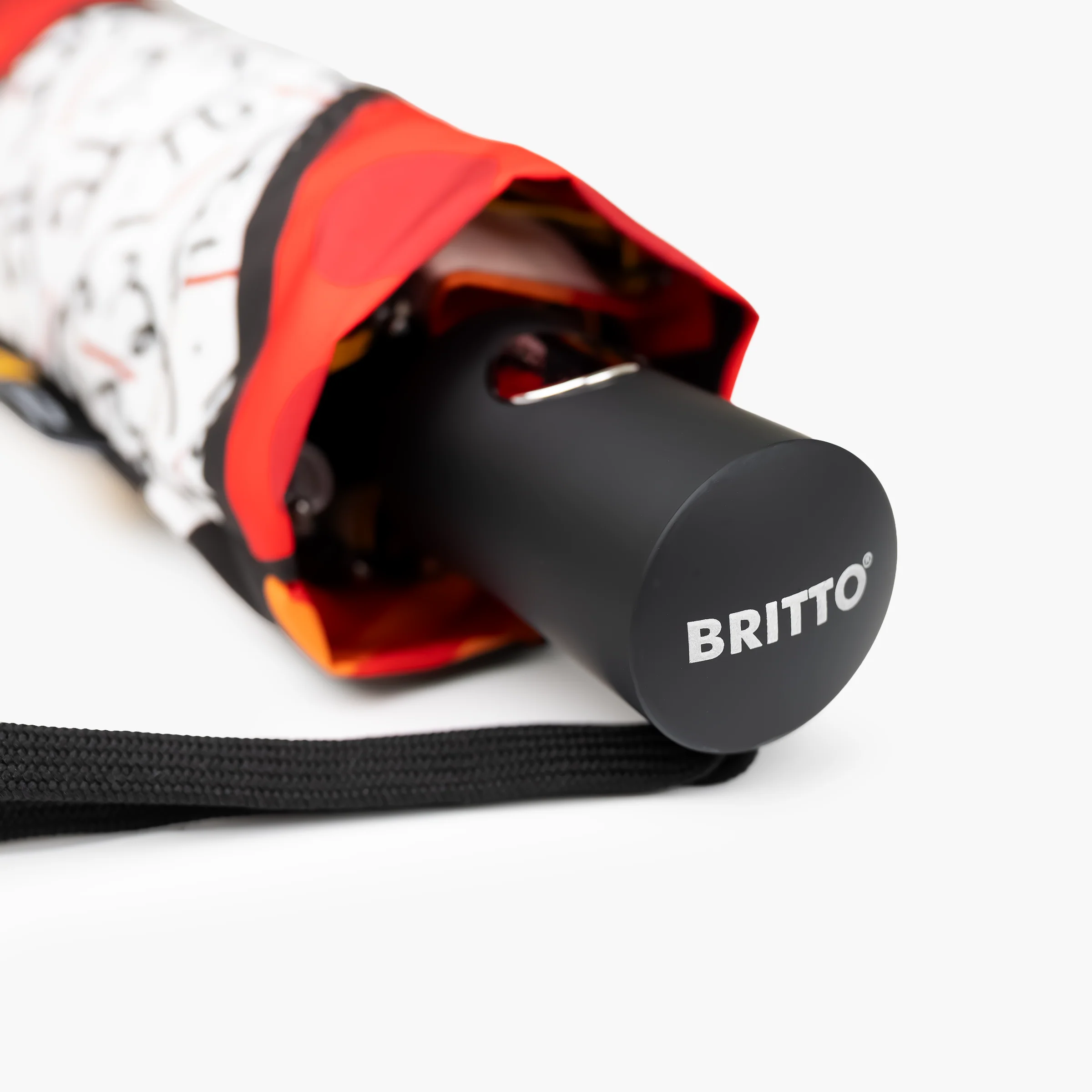 Red Landscape Britto Umbrella - Image 5