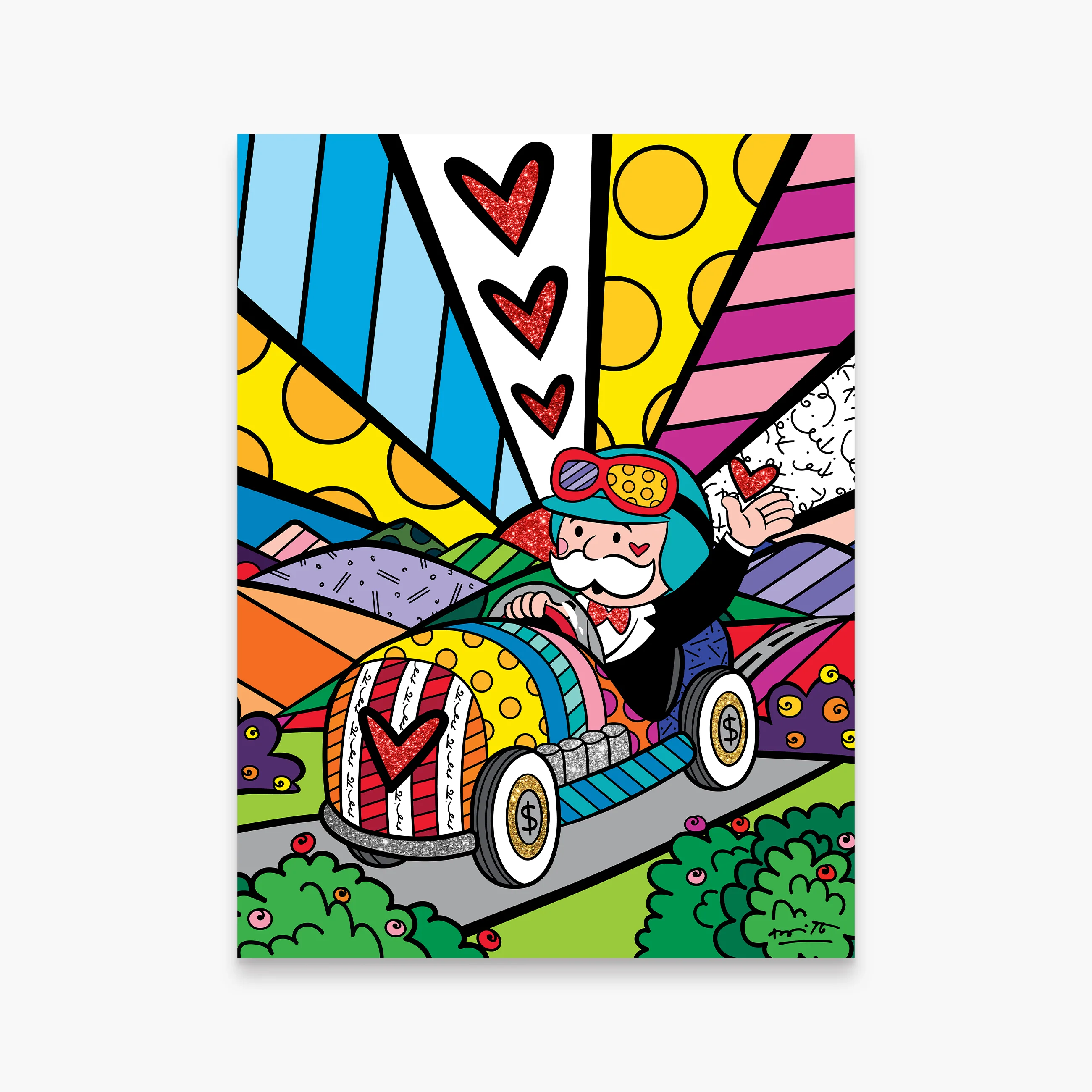 Road To Success (Monopoly By Britto) - Limited Edition Print - Image 21