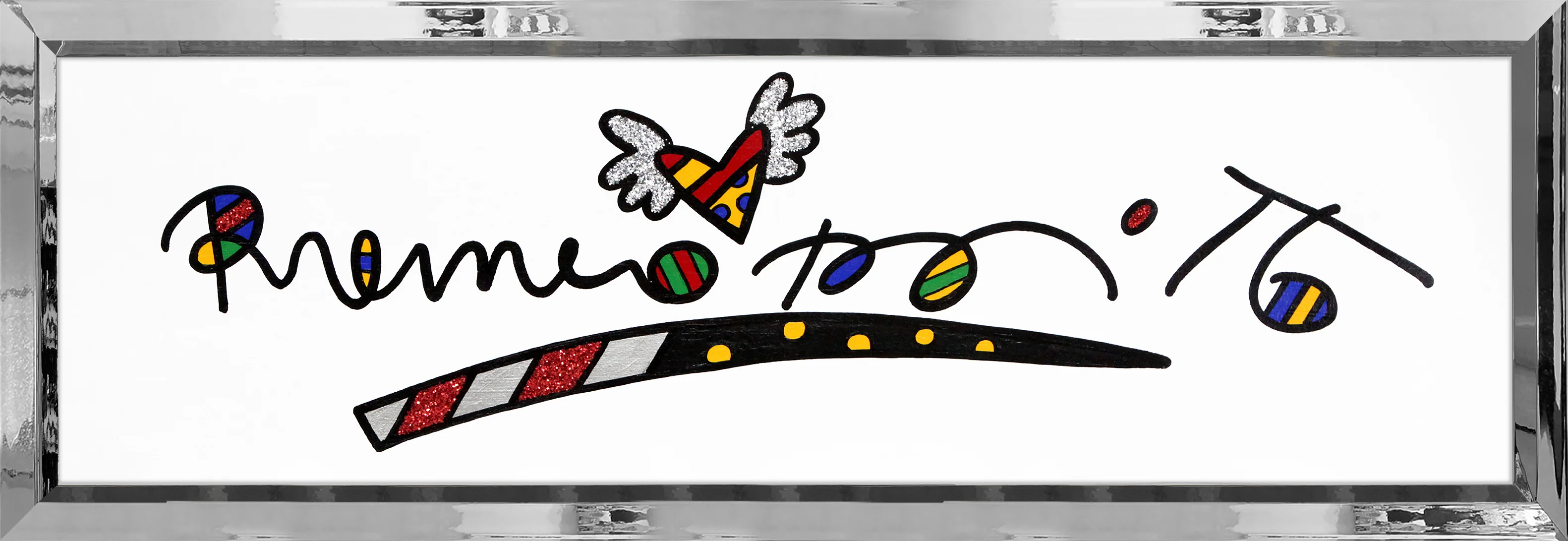 ROMERO BRITTO -  Original Painting - Image 11