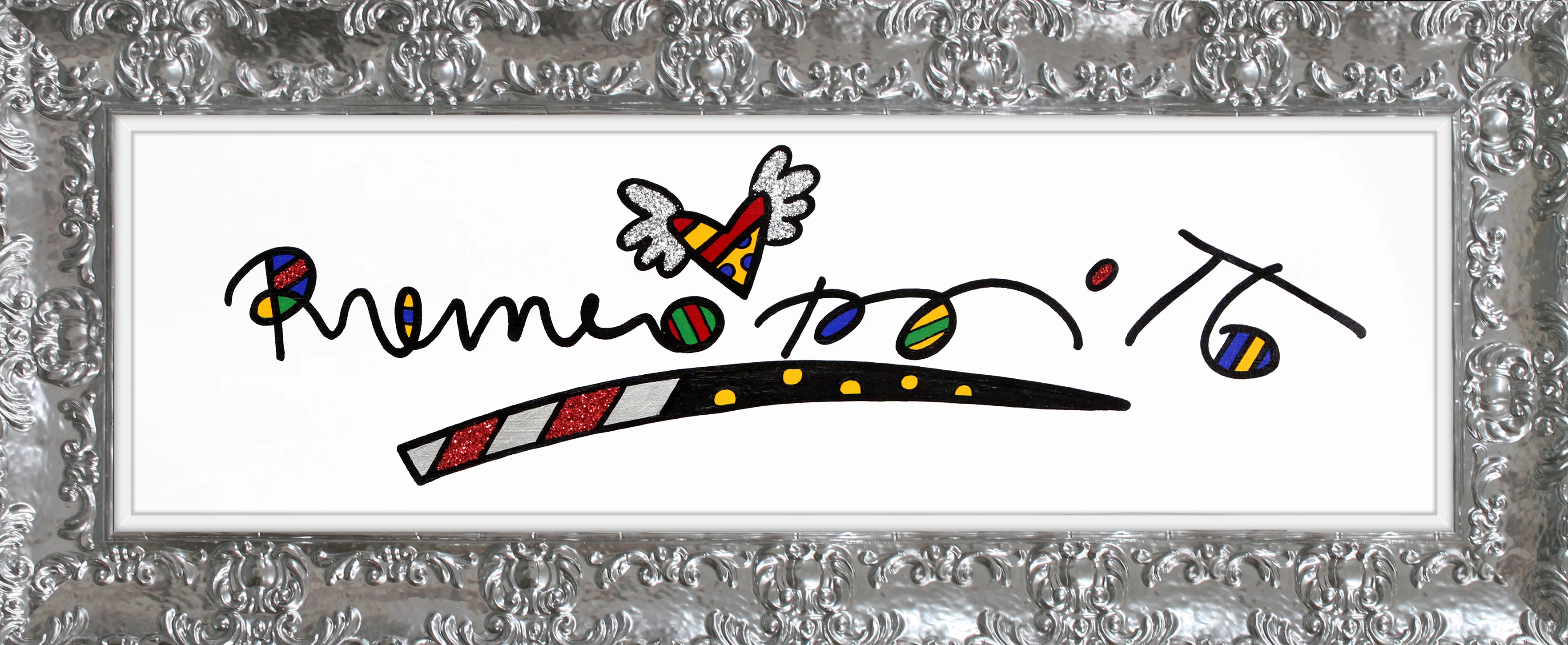 ROMERO BRITTO -  Original Painting - Image 12