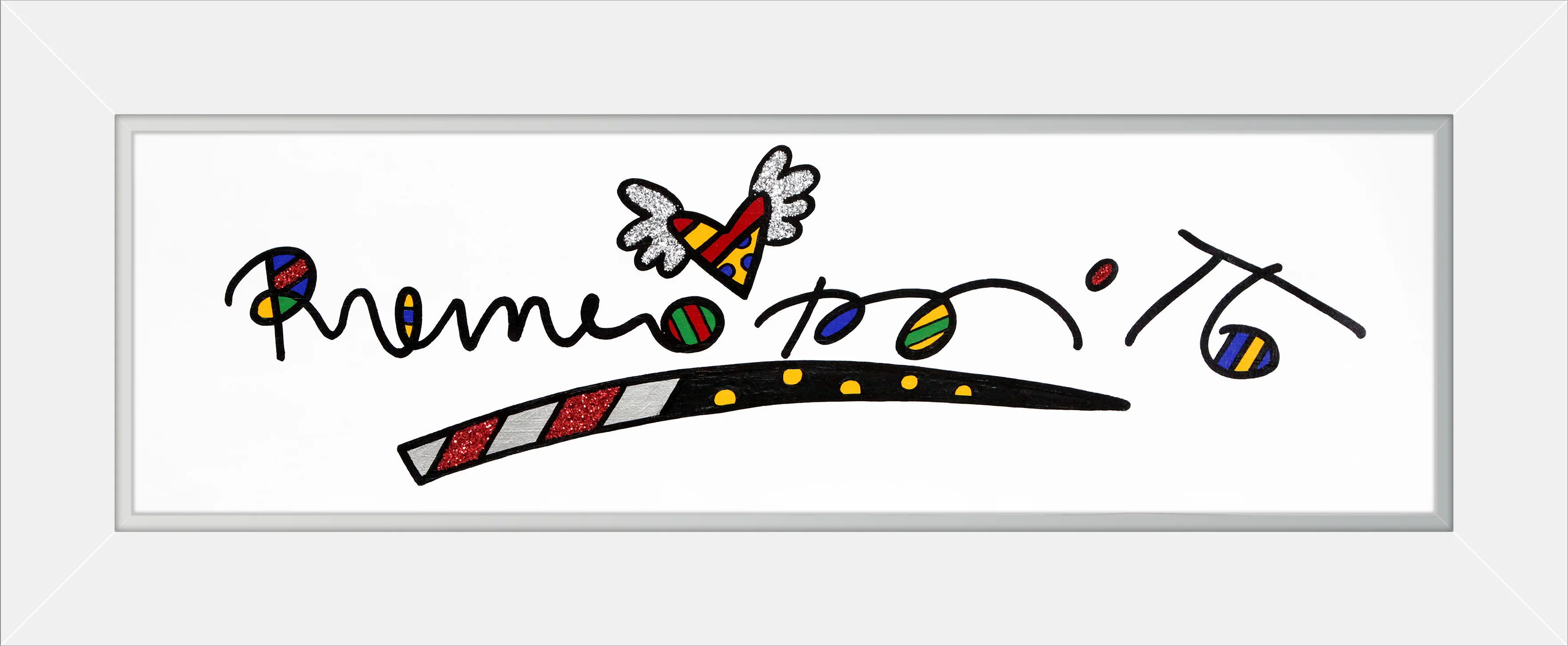 ROMERO BRITTO -  Original Painting - Image 13